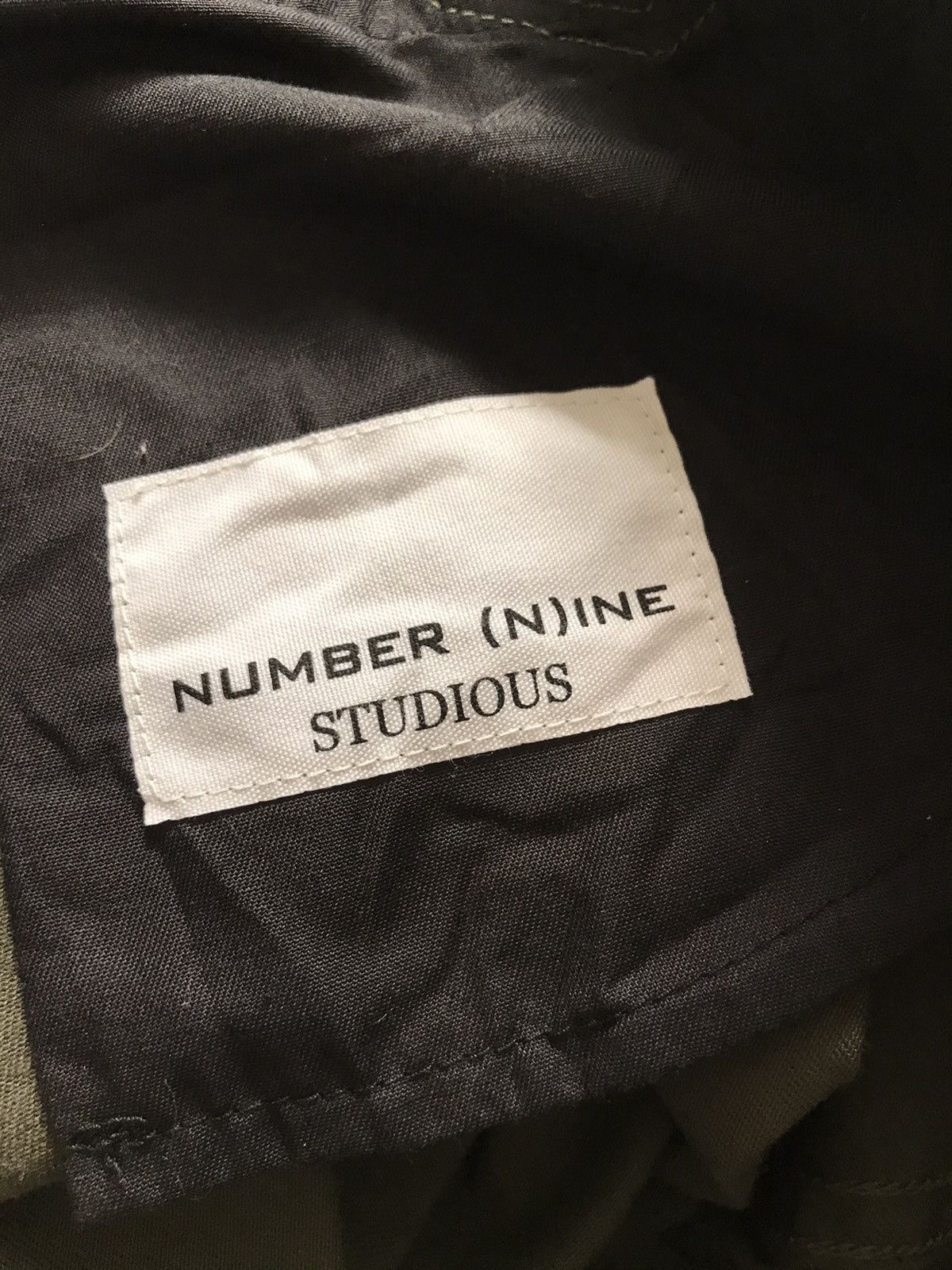 Number (N)ine NUMBER (N)INE X STUDIOUS SLIM FIT PANTS Size US 30 / EU 46 - 8 Thumbnail