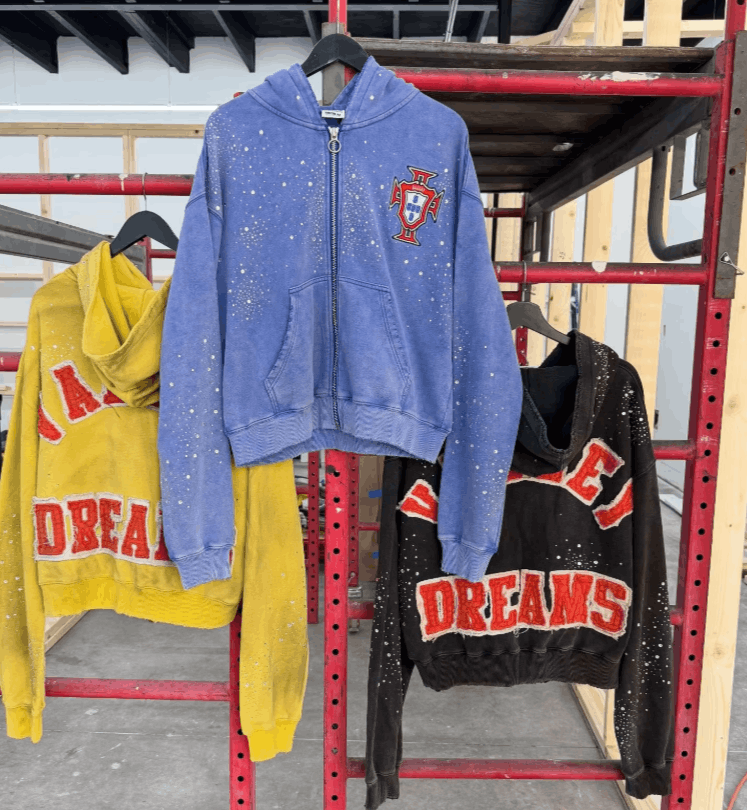 Japanese Brand 17 American Retro Letter Pattern Hoodie Size US XL / EU 56 / 4 - 6 Thumbnail