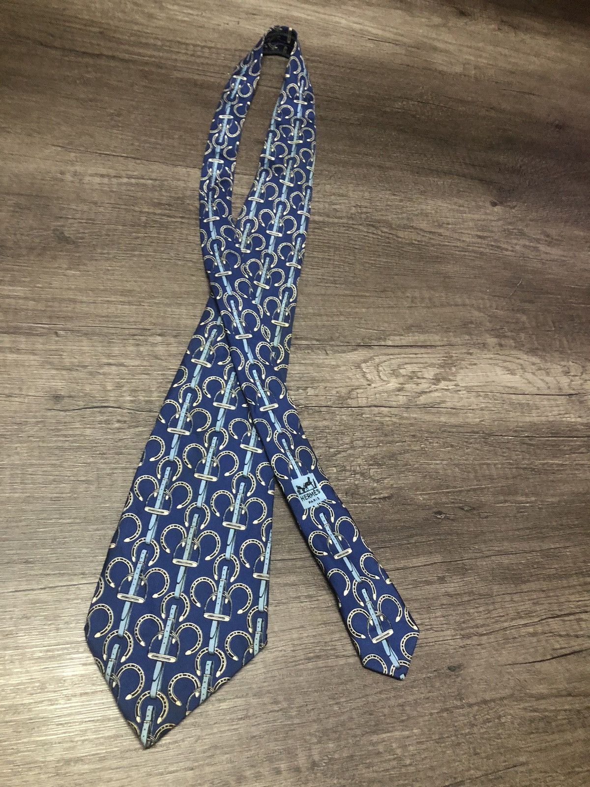 Hermes HERMES PARIS TIE MONOGRAM FULL PRINT Size ONE SIZE - 13 Thumbnail