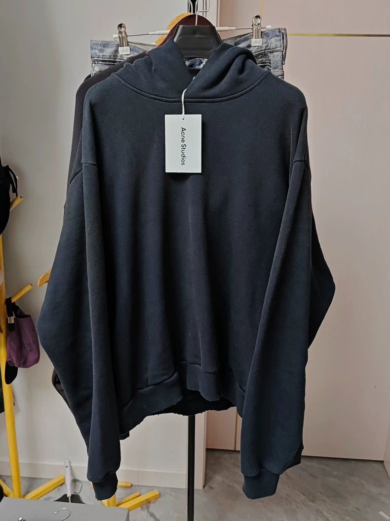 Acne Studios Acne Studios 1996 Solid monogram hooded sweatshirt with lon Size US S / EU 44-46 / 1 - 2 Thumbnail