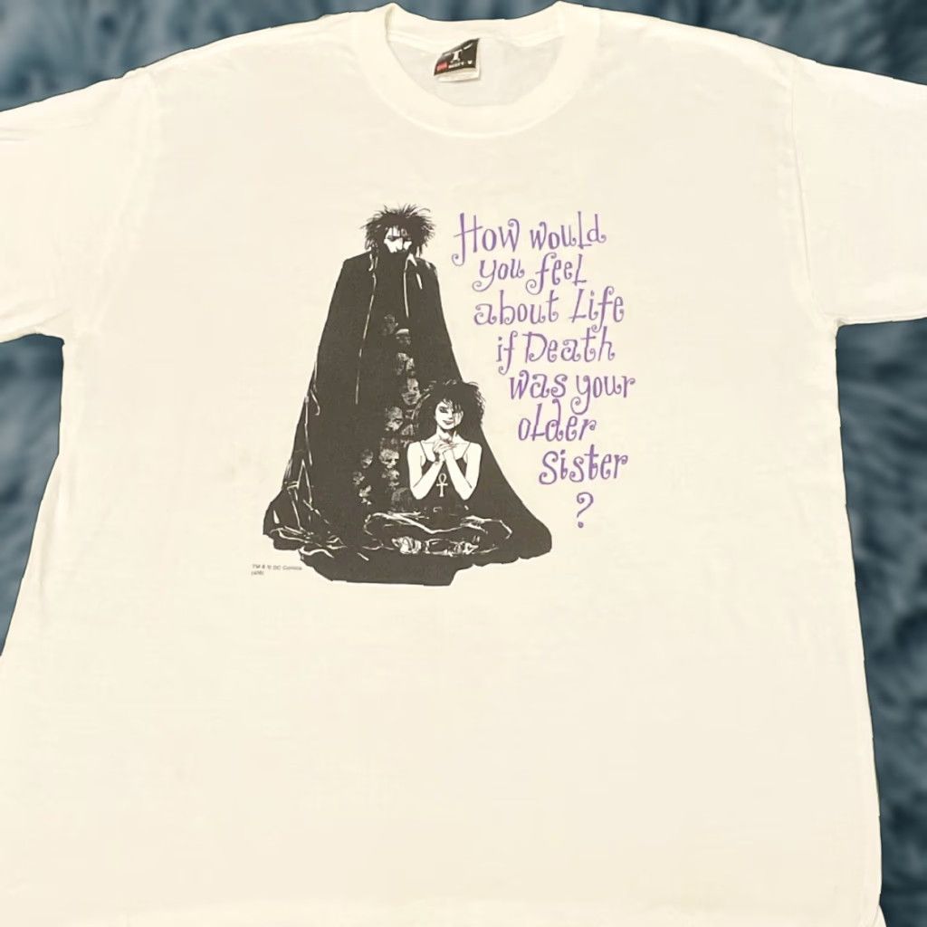 Vintage VINTAGE 90s Graphitti DC Comics Death 2008 VTG Shirt Mens Size M White Rare T-Shirt Comics 90s Mens Size US M / EU 48-50 / 2 - 1 Thumbnail