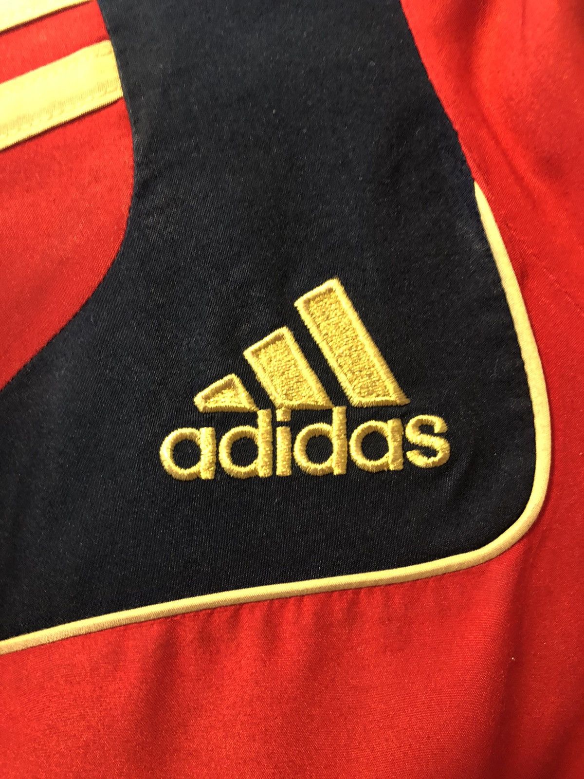 Adidas Spain 08/09 Tracksuit Top - Adidas - Size Large Size US L / EU 52-54 / 3 - 5 Thumbnail