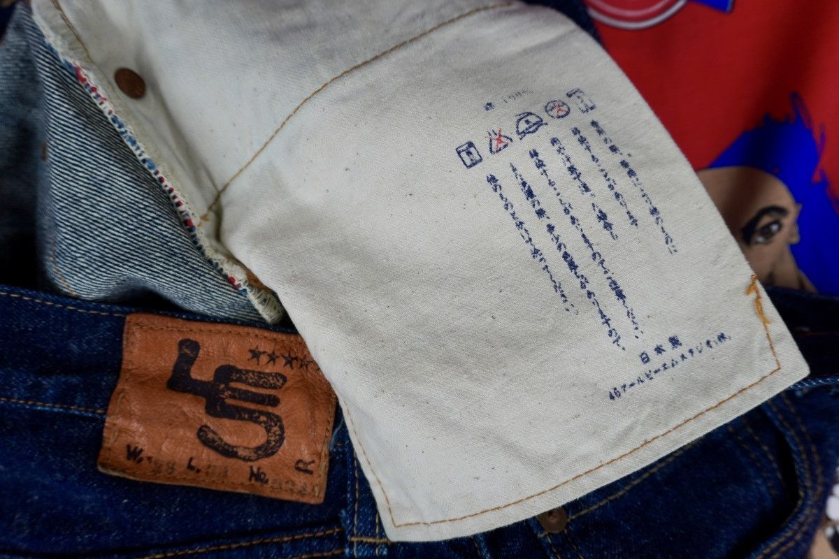 45rpm × Japanese Brand × Vintage Vintage 45Rpm L5 Red Selvedge Rare Like New Size US 27 - 9 Thumbnail