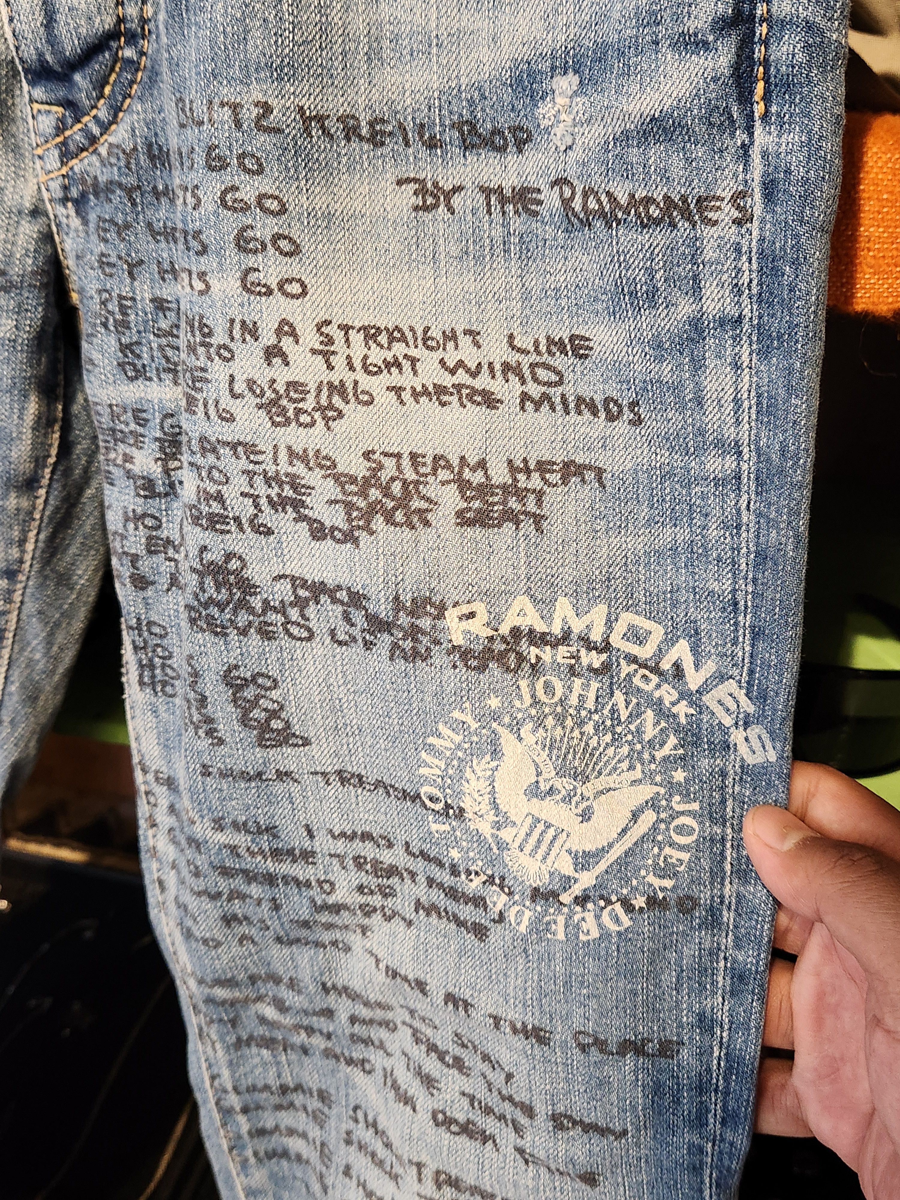 Hysteric Glamour Hysteric glamour ramones jeans Size 28" / US 6 / IT 42 - 3 Thumbnail