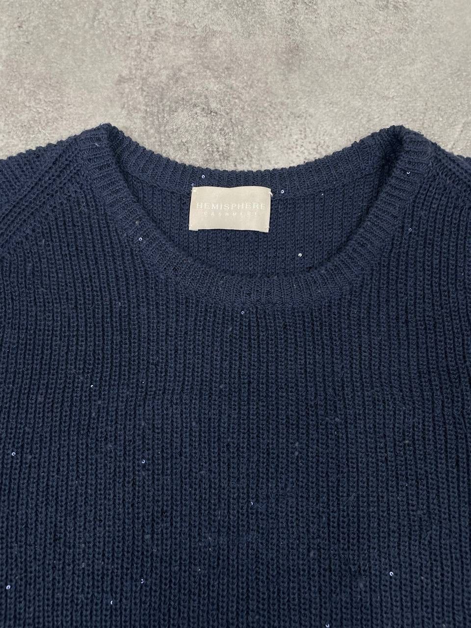 Other Hemisphere Women Linen Knit Vest Sleeveless Blue Size M Size M / US 6-8 / IT 42-44 - 3 Thumbnail