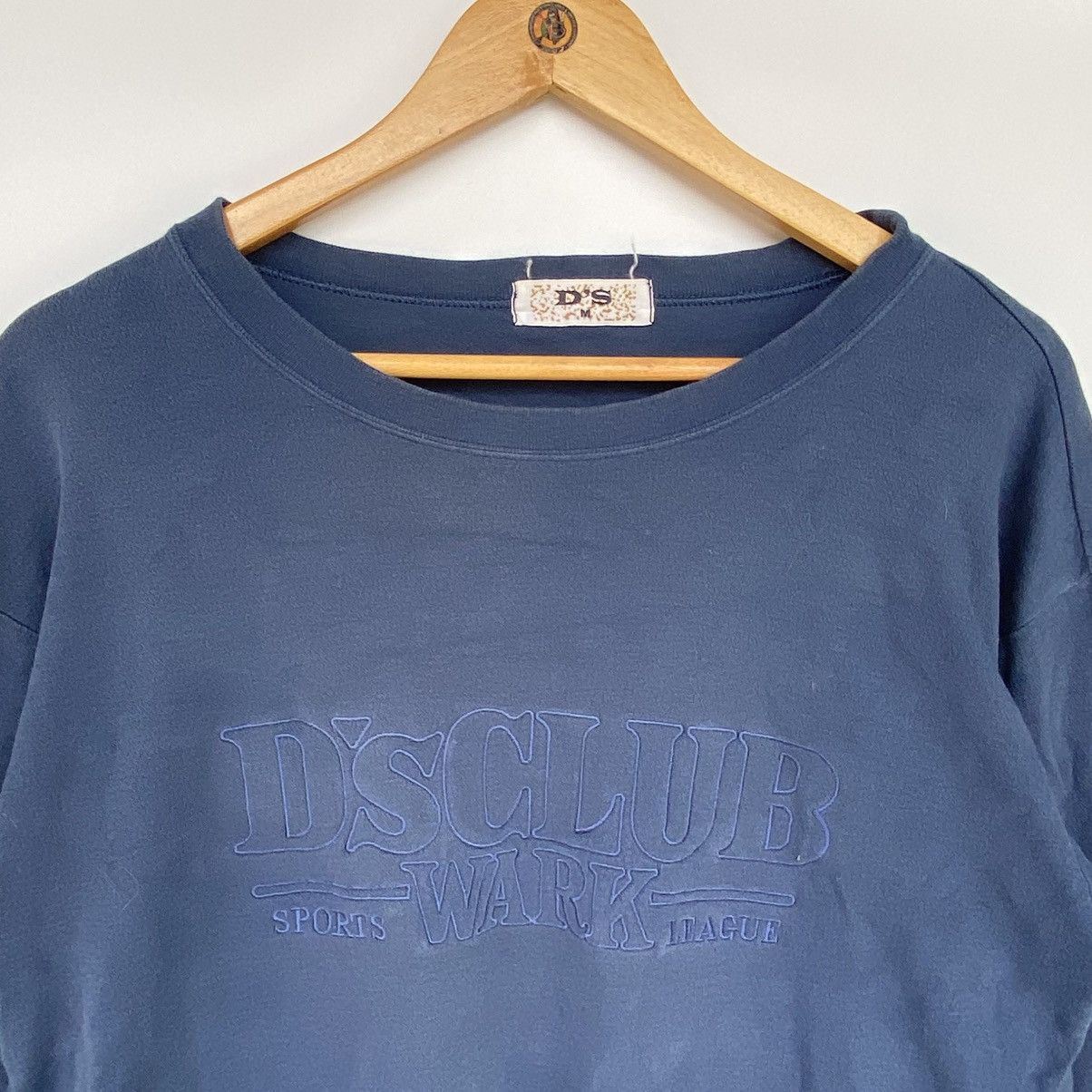 Other Vintage D's Club sweatshirt sportswear Crewneck NavyBlue Size US M / EU 48-50 / 2 - 5 Thumbnail