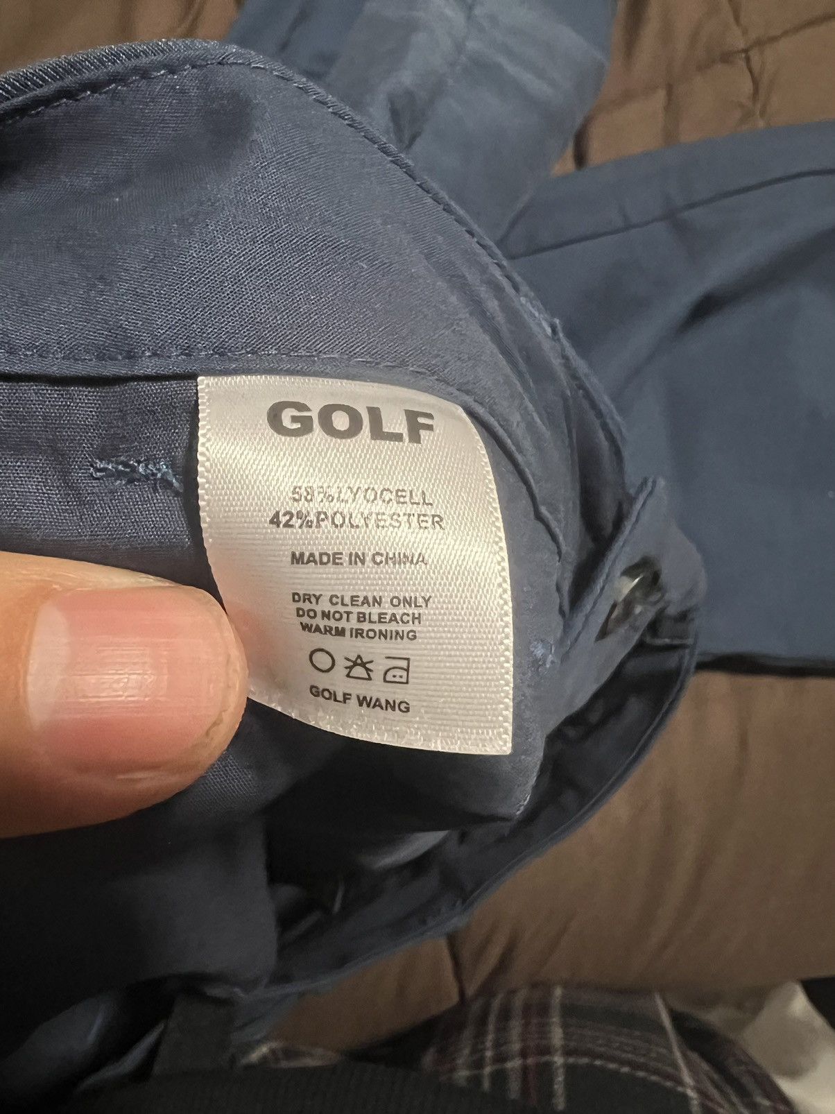Golf Wang NAVY GOLF CHINOS Size US 34 / EU 50 - 5 Thumbnail