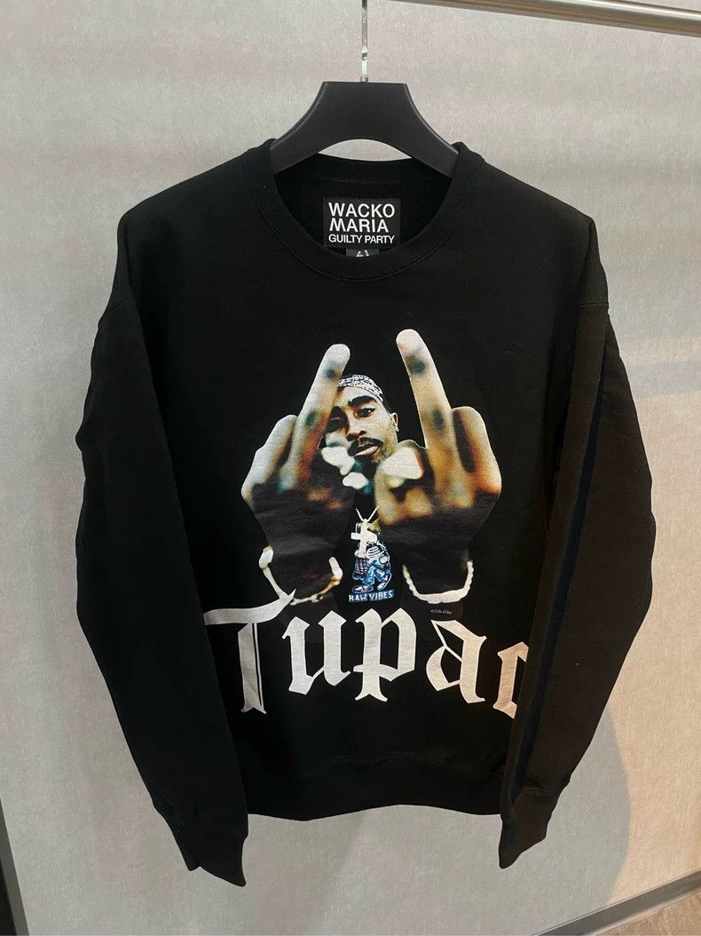 Wacko Maria Wacko Maria IA Suede Long-Sleeved Heavenly Tokyo T-Shirt S Size US XL / EU 56 / 4 - 1 Thumbnail