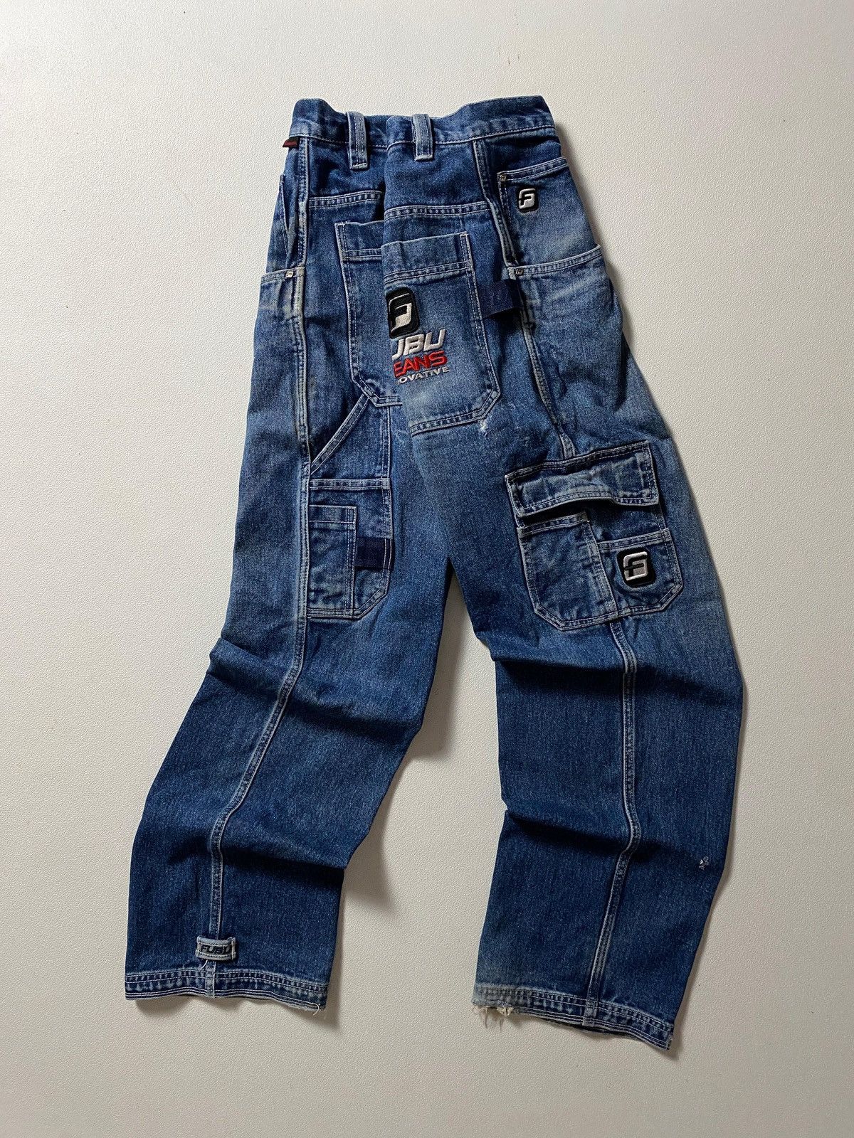 Fubu Fubu y2k Embroidered Carpenter Jeans Blue Size US 36 / EU 52 - 5 Thumbnail