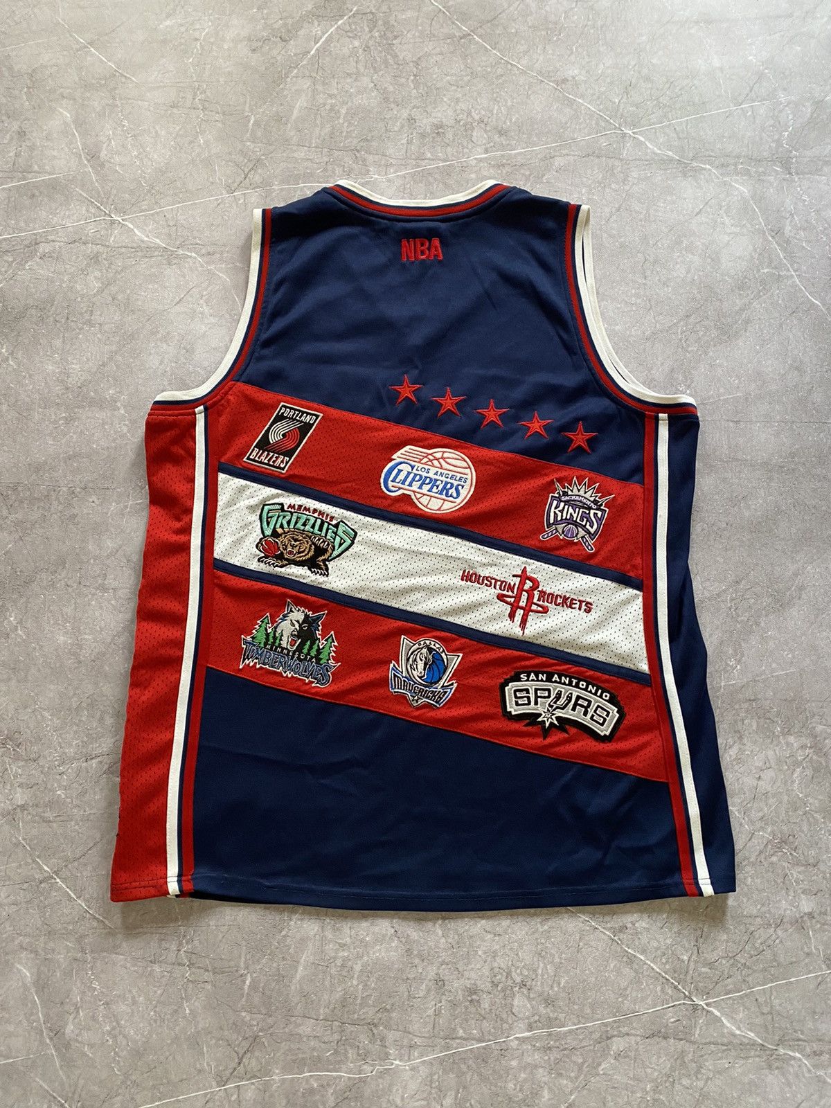 NBA NBA All-Star Game Western Conference 2004 Basketball Jersey Size US XL / EU 56 / 4 - 5 Thumbnail