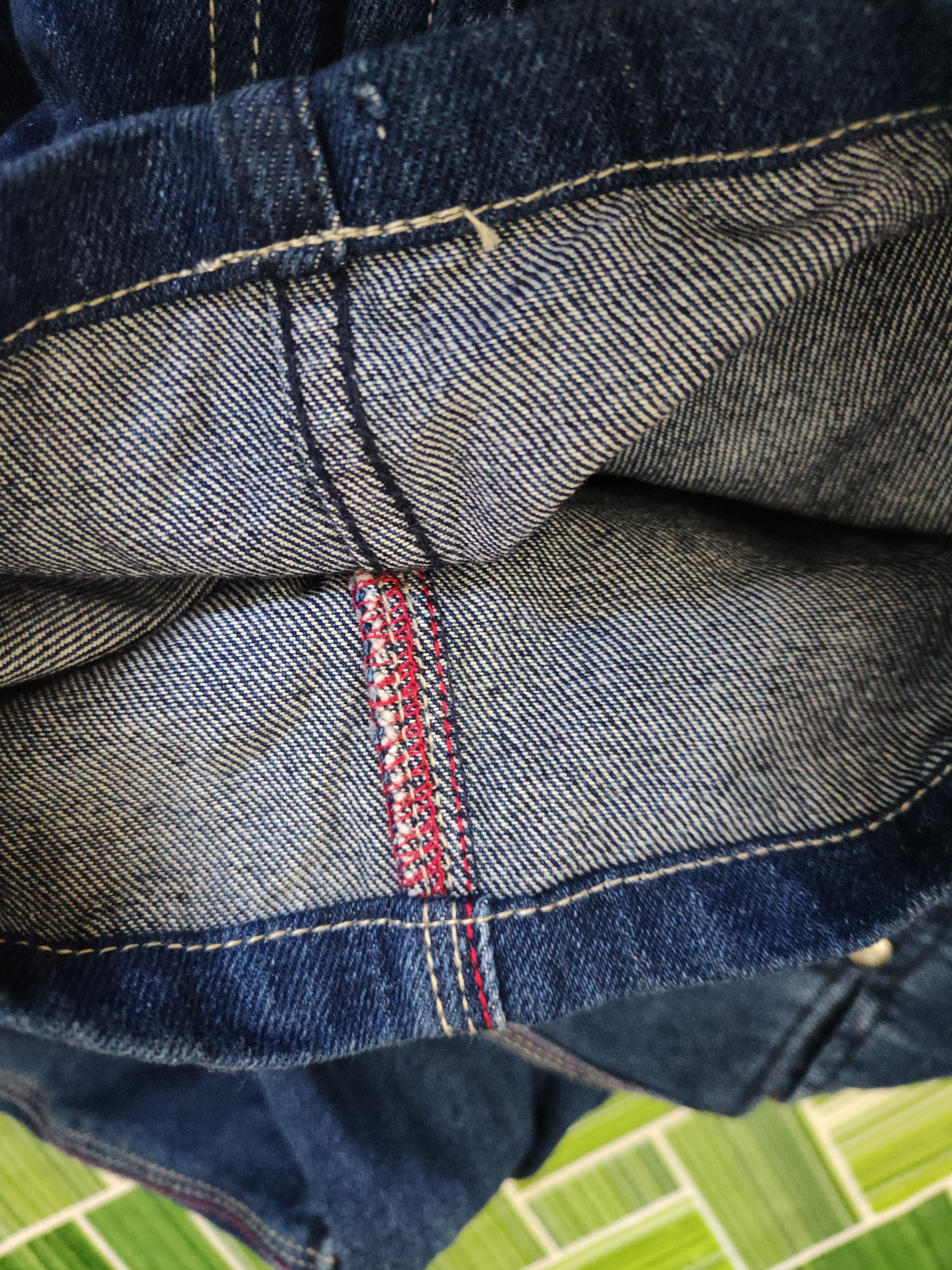 Japanese Brand DL Transer Blue Distressed Ripped Jeans #2438 Size US 28 / EU 44 - 16 Thumbnail