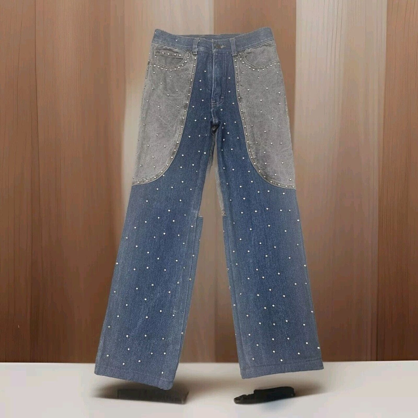 Guess VTG 1990s GEORGES MARCIANO GUESS Embroidered Rhinestone Size 31" - 1 Thumbnail