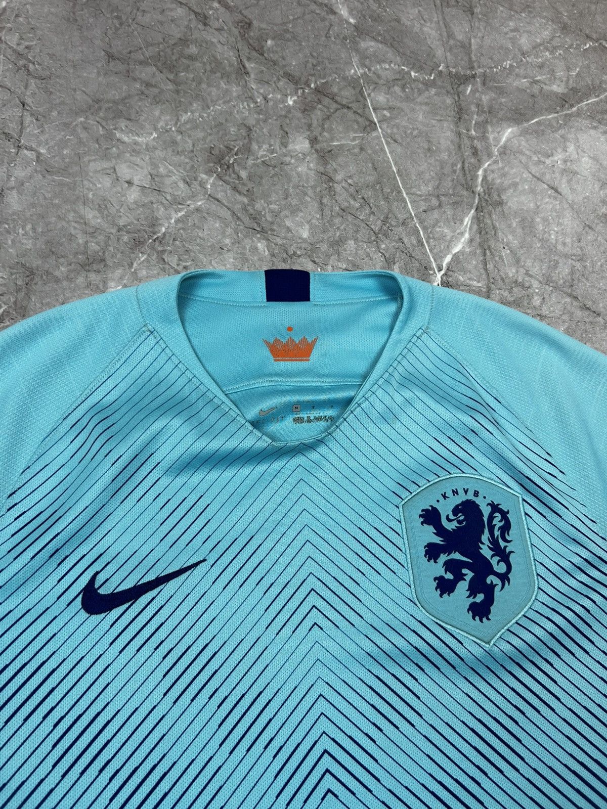 Nike Nike Netherlands Holland Blue KNVB 2018 Jersey Size US M / EU 48-50 / 2 - 5 Thumbnail