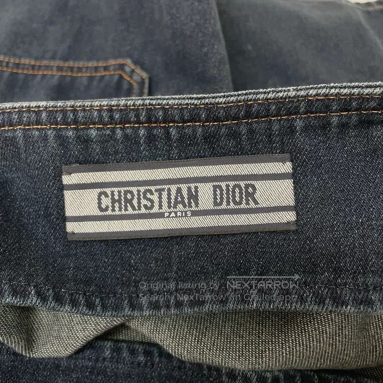 Dior Dior Blue denim skirt Size 26" / US 2 / IT 38 - 4 Thumbnail