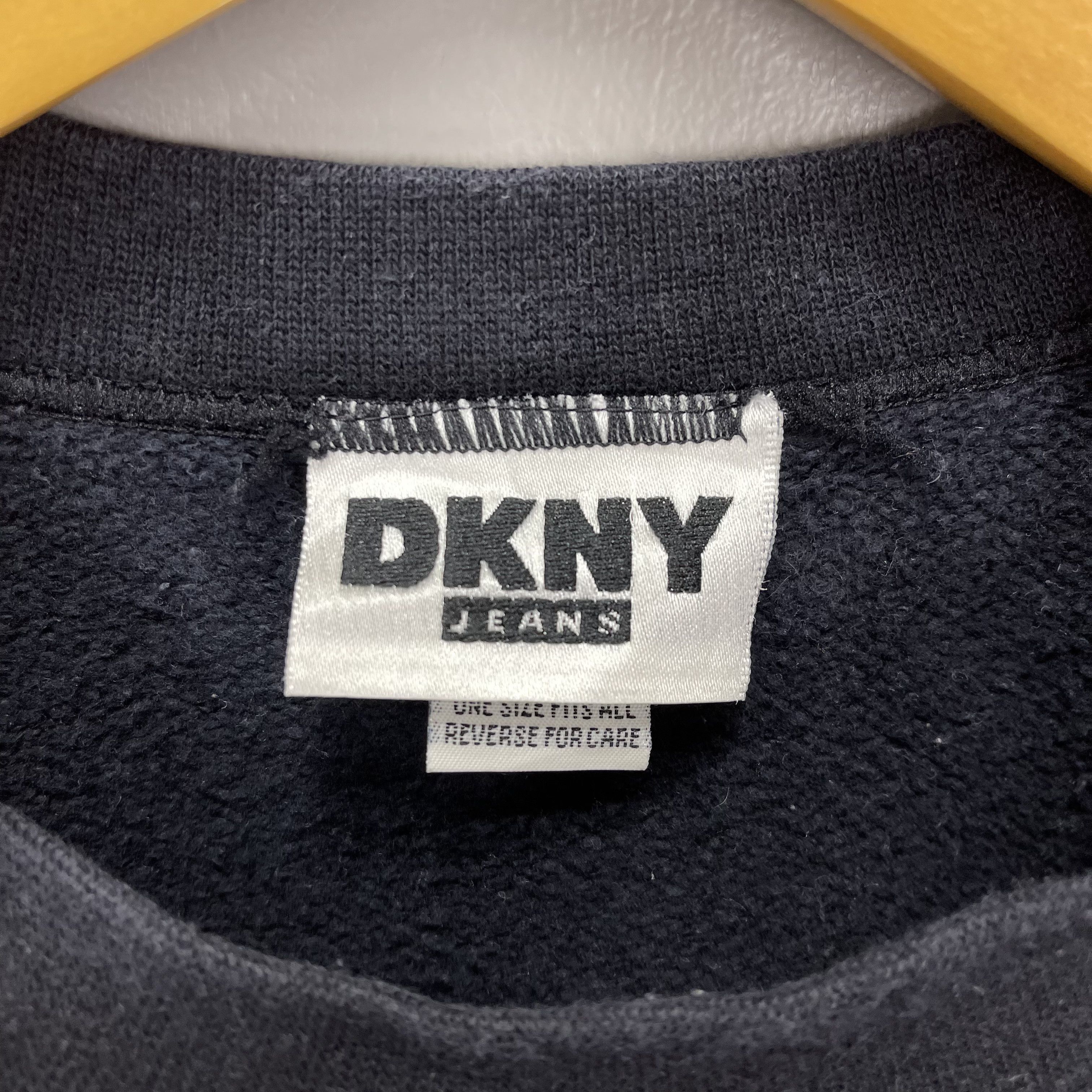 DKNY 90s Vintage DKNY NYC Crew Neck Sweatshirt #1379/AV Size US XL / EU 56 / 4 - 5 Thumbnail