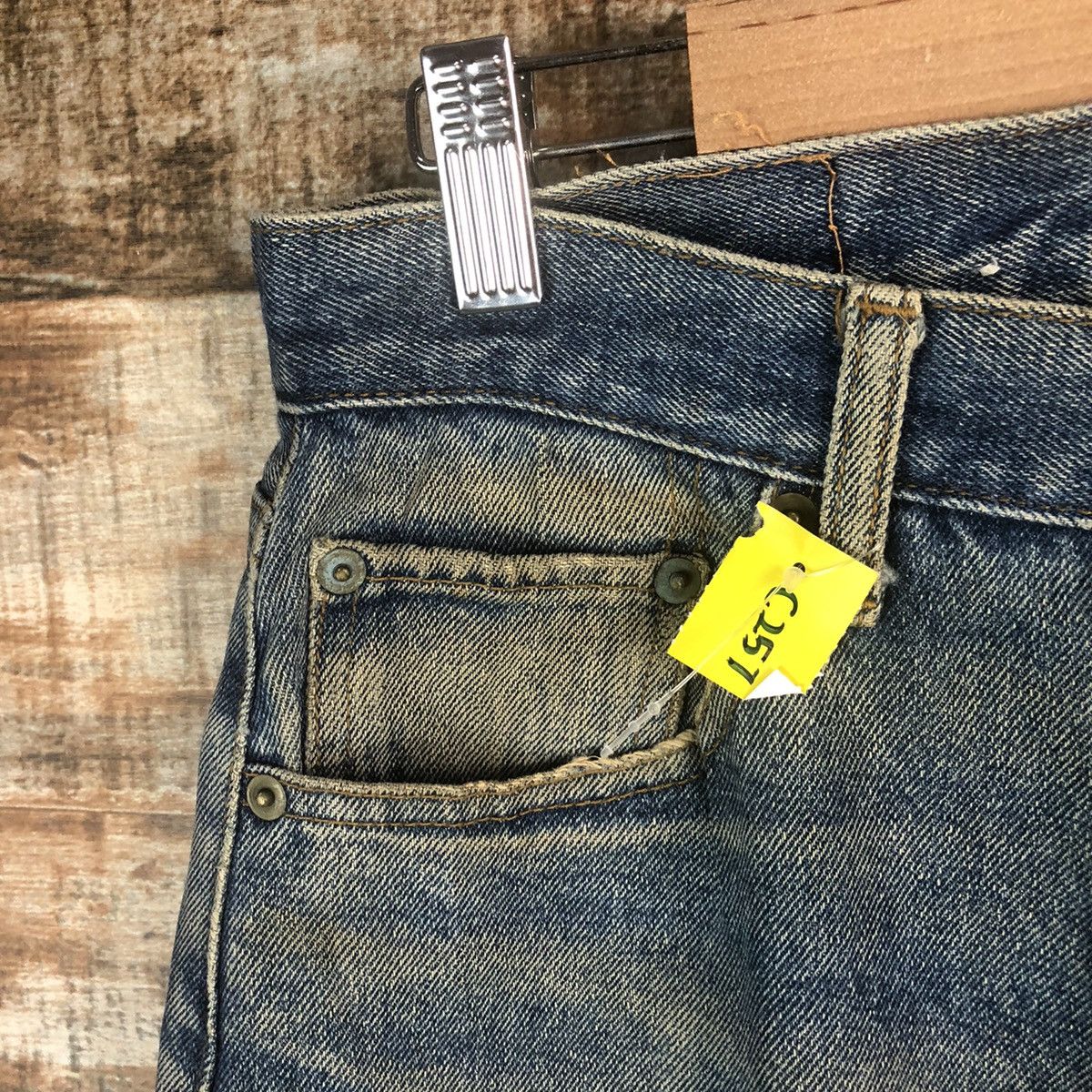 Japanese Brand DL Japanese Brand Blue Denim Pants #C257 Size US 30 / EU 46 - 7 Thumbnail