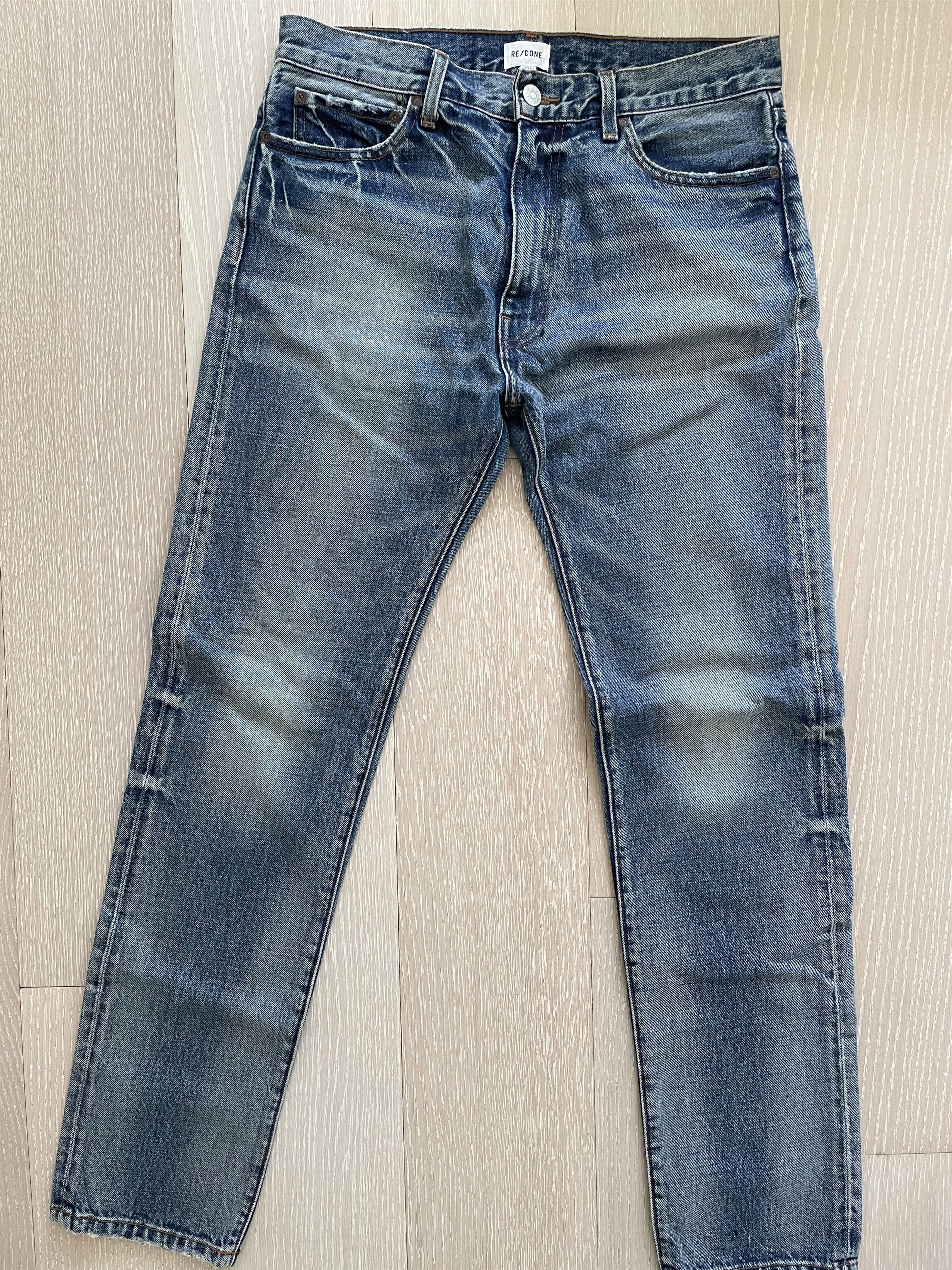 RE/DONE 1405 Slim Re/Done Denim Size US 32 / EU 48 - 1 Thumbnail