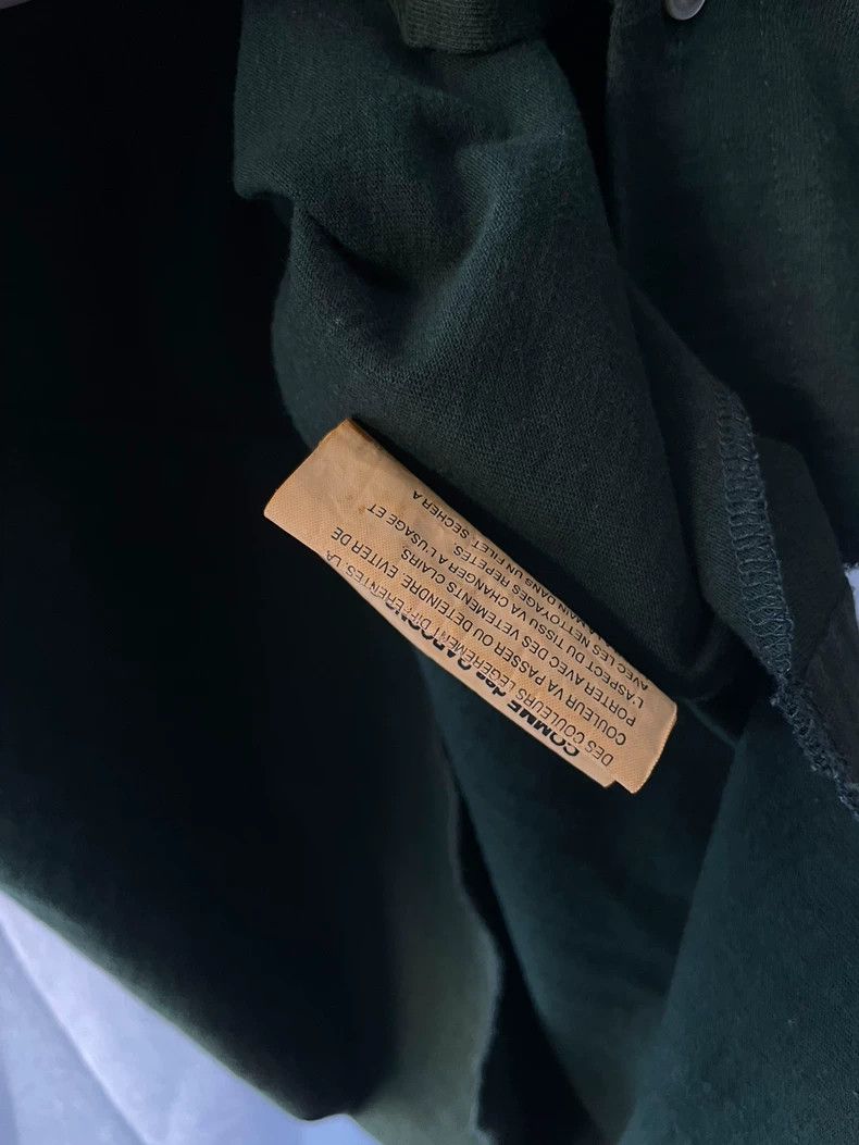 Comme des Garcons comme des garçons Dark green short sleeve shirt Size ONE SIZE - 5 Thumbnail