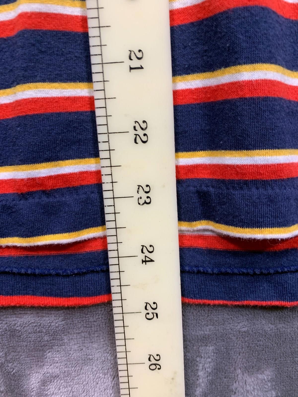 Designer Vintage, 80s, Eaton Hill Sport Striped Short Sleeve Ts (100) Size US XL / EU 56 / 4 - 4 Thumbnail