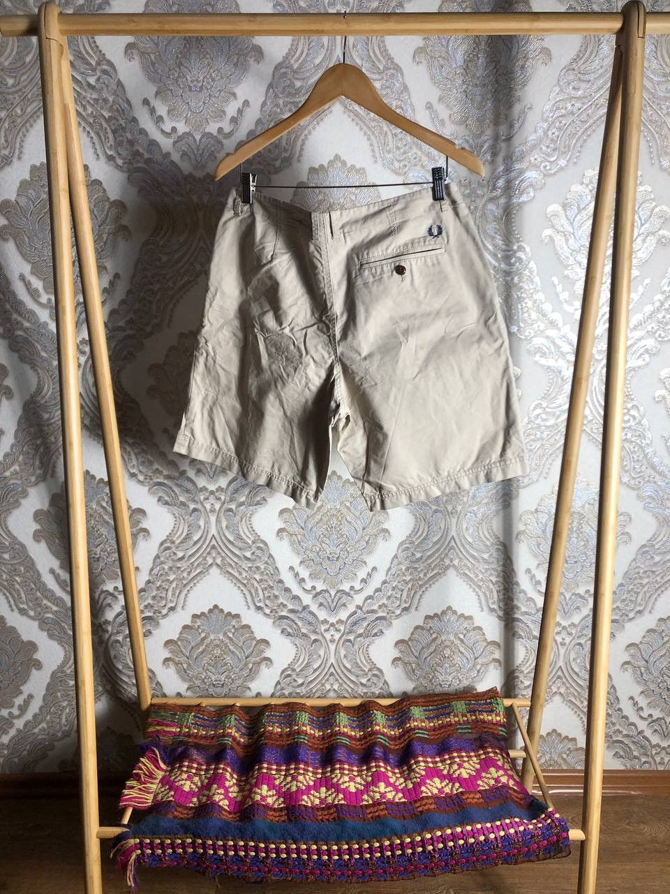 Fred Perry × Vintage VERY RARE FRED PERRY CHINO SHORTS ENGLAND STYLE CASUAL Y2K Size US 32 / EU 48 - 11 Thumbnail