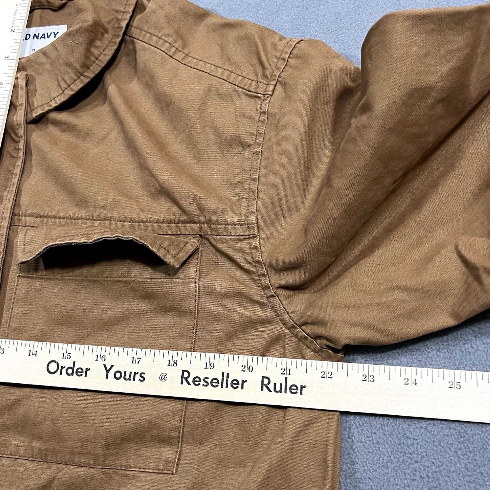 Old Navy Old Navy Jacket Womens Size Medium Tan Brown Shacket Barn Chore Size M / US 6-8 / IT 42-44 - 6 Thumbnail