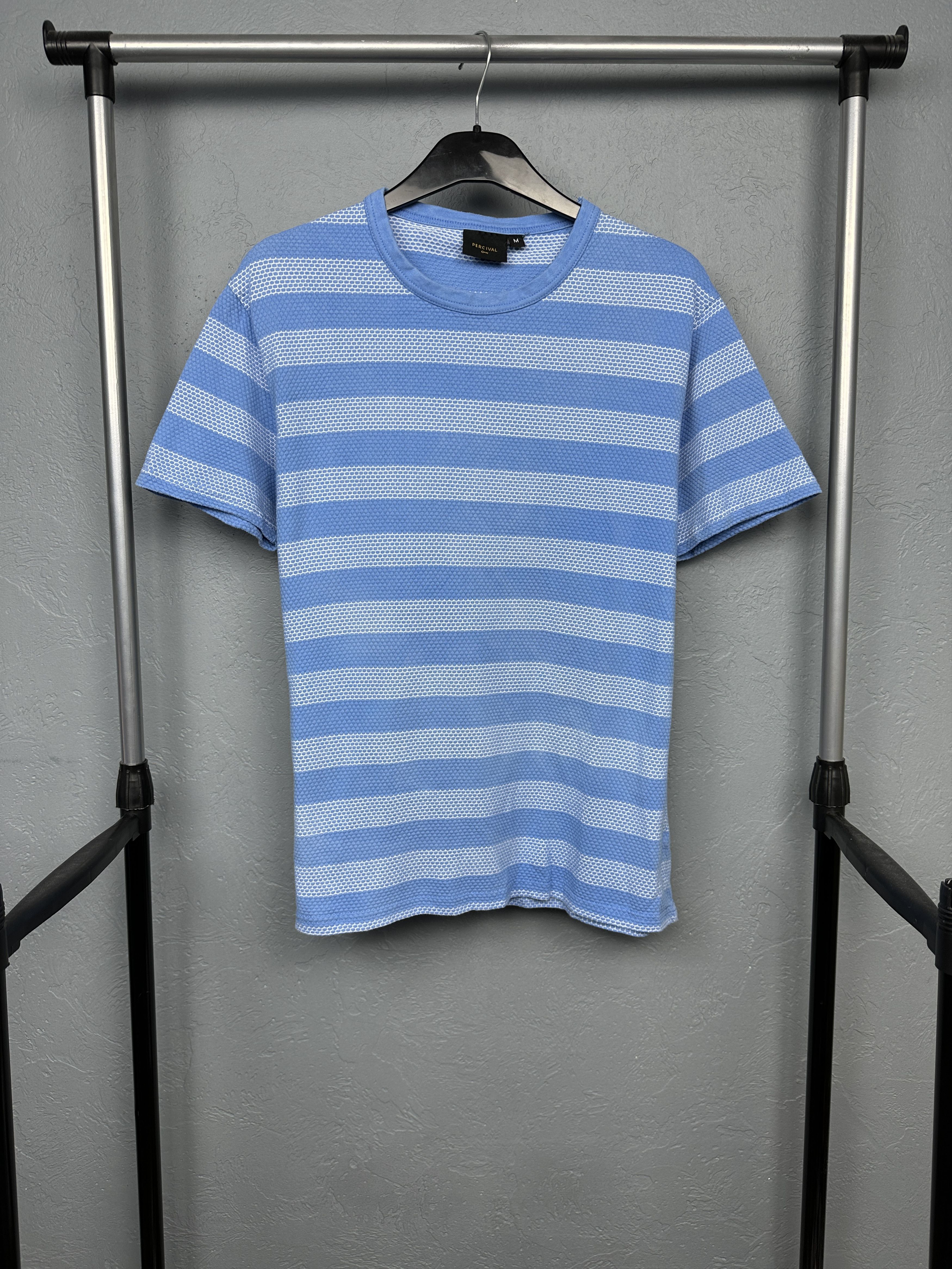Percival Percival Mens Crew Neck T-Shirt Size US M / EU 48-50 / 2 - 1 Thumbnail