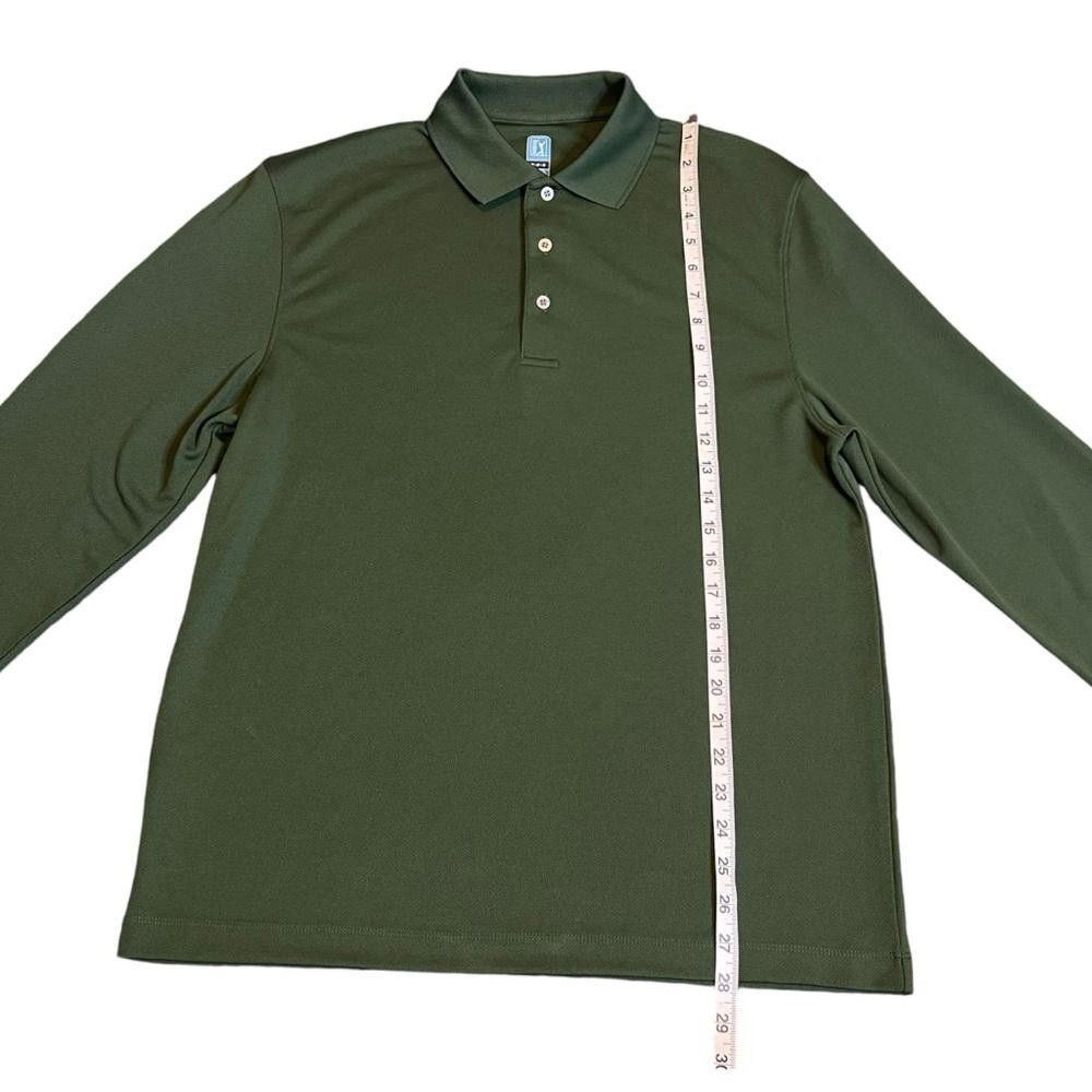 PGA Tour PGA Tour Men's AirFlux™ Mesh Golf Polo long sleeve Shirt Size US M / EU 48-50 / 2 - 3 Thumbnail