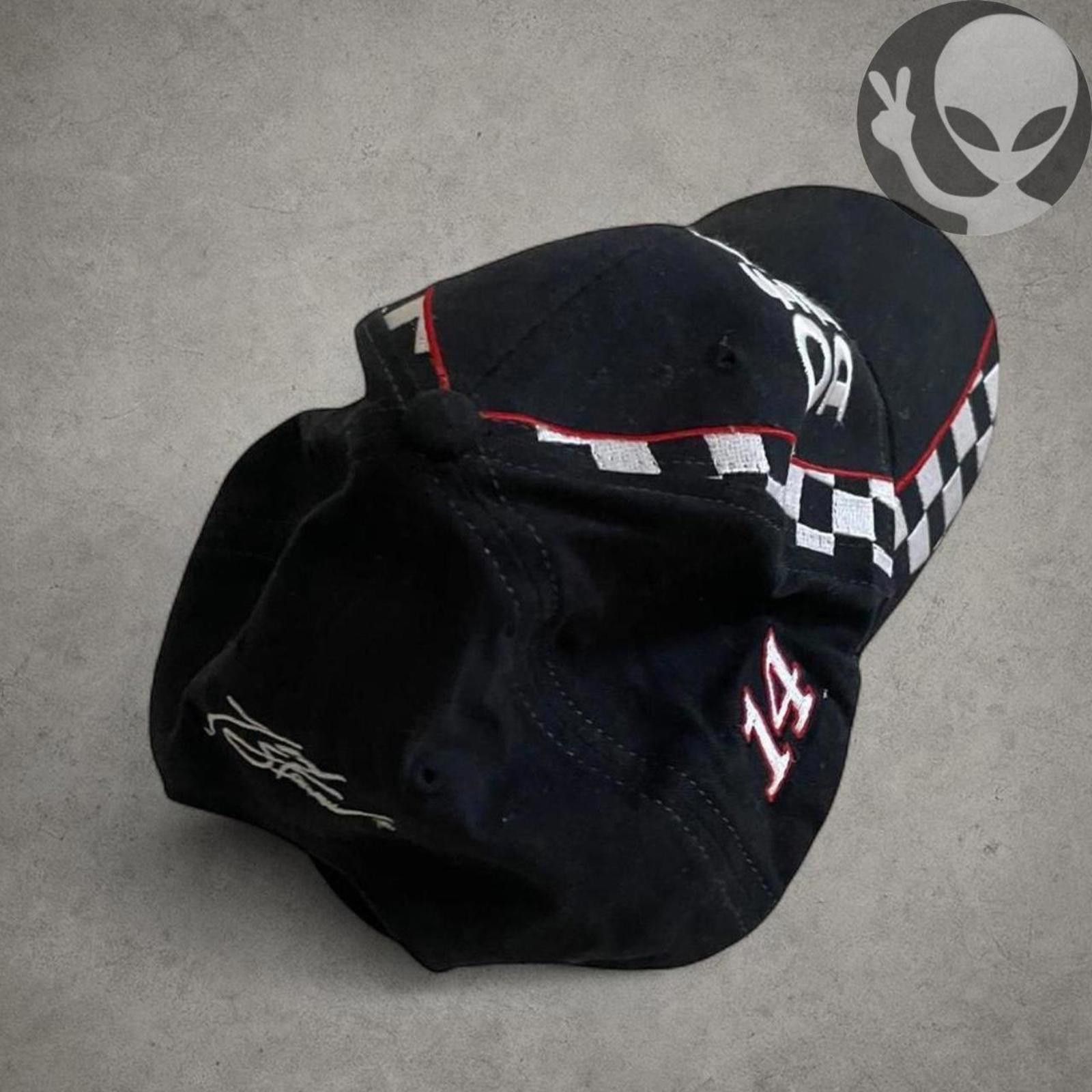 Other Office Depot Baseball Cap adjustable black checkered racing Size ONE SIZE - 6 Thumbnail