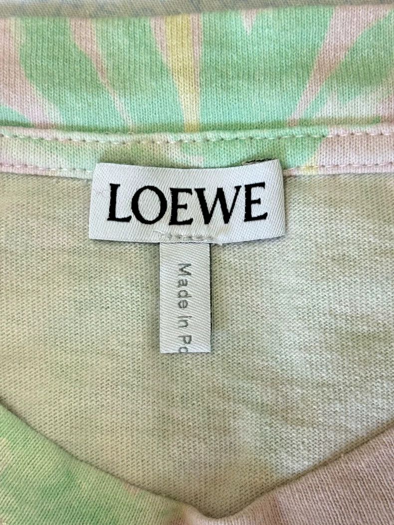 Loewe LOEWE Pink coconut tree printed short sleeve T-shirt Size M / US 6-8 / IT 42-44 - 6 Thumbnail