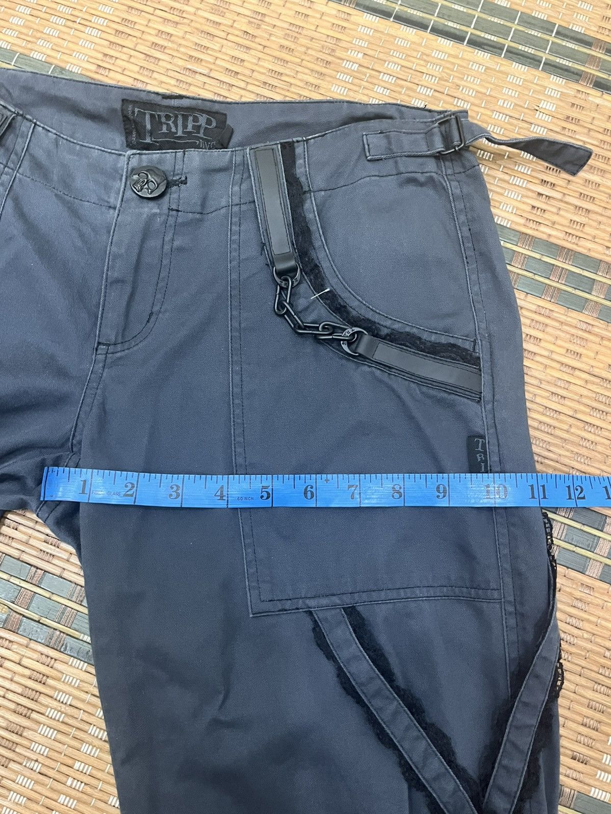 Tripp NYC TRIPP NYC BONDAGE LACES FLARE PANTS Size 32" / US 10 / IT 46 - 17 Thumbnail