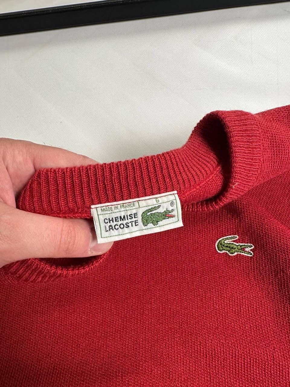 Lacoste 90s Vintage Lacoste Knite Sweater Size US XL / EU 56 / 4 - 5 Thumbnail