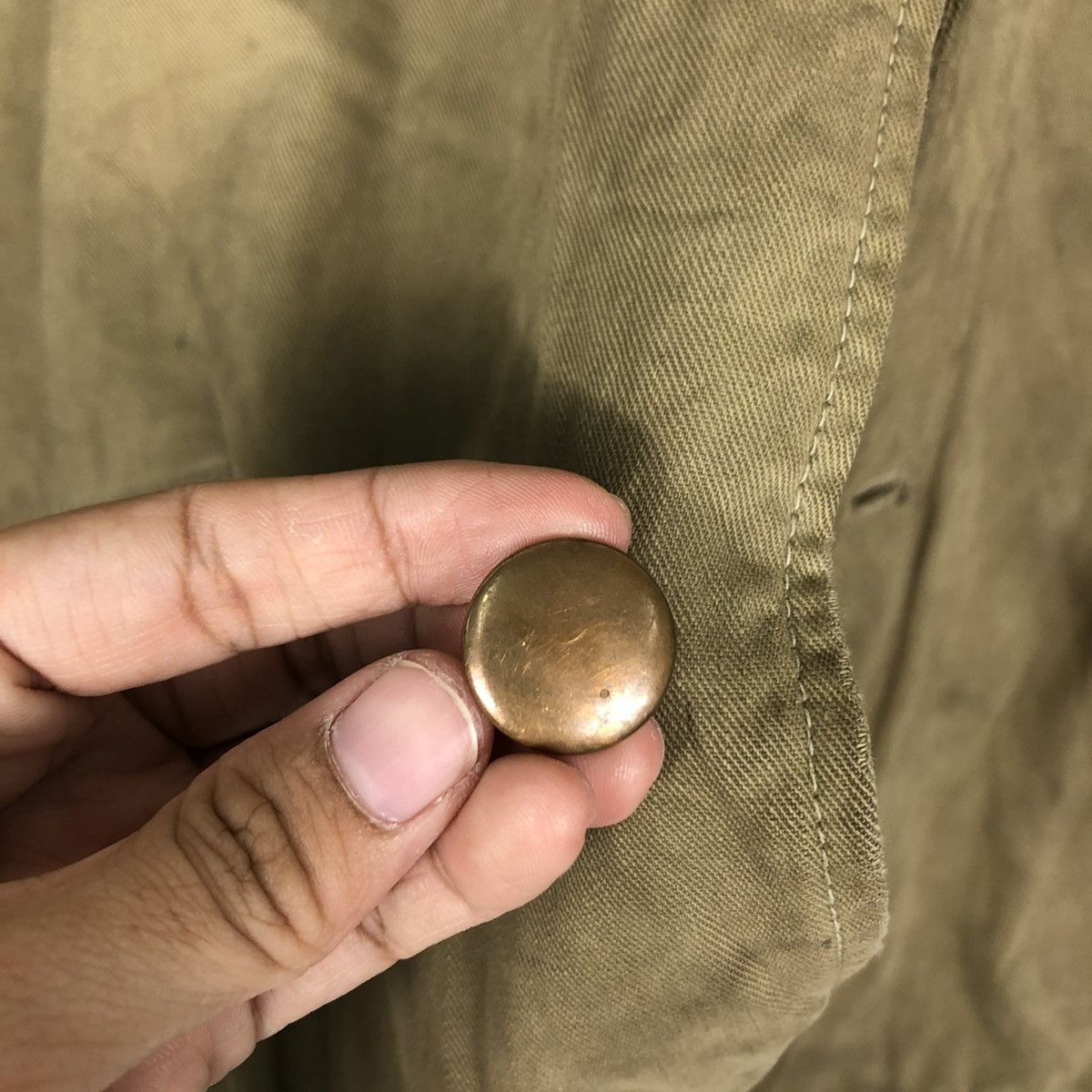 Vintage 🔥TRUE VINTAGE 1940’s CHORE MILITARY JACKET MULTI POCKET Size US M / EU 48-50 / 2 - 16 Thumbnail