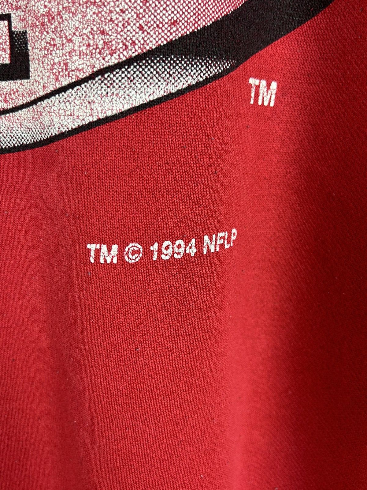 NFL 90s Vintage NFL 1994 7Logo San Francisco 49Ers Sweatshirt Size US XL / EU 56 / 4 - 10 Thumbnail