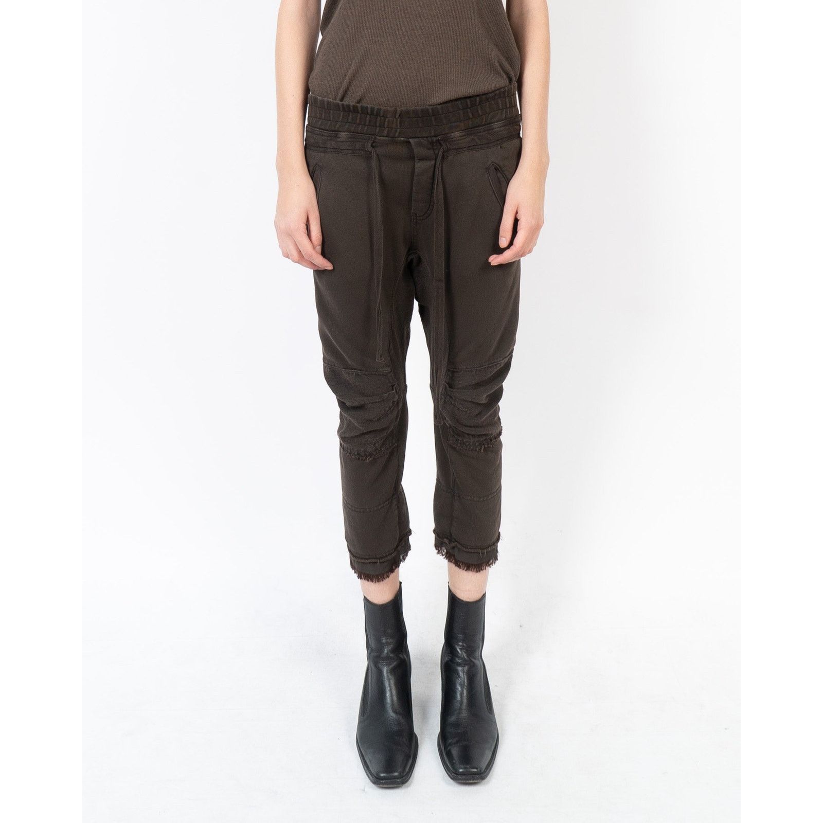 Haider Ackermann SS16 Brown Distressed Perth Jogger Size 24" / US 00 / IT 34 - 1 Thumbnail