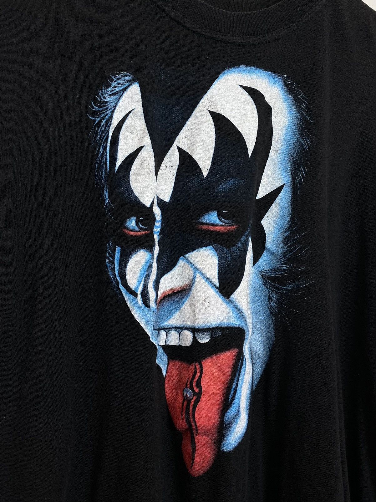 Vintage Blossom Gene Simmons KISS T-Shirt Size 2XL Black Top