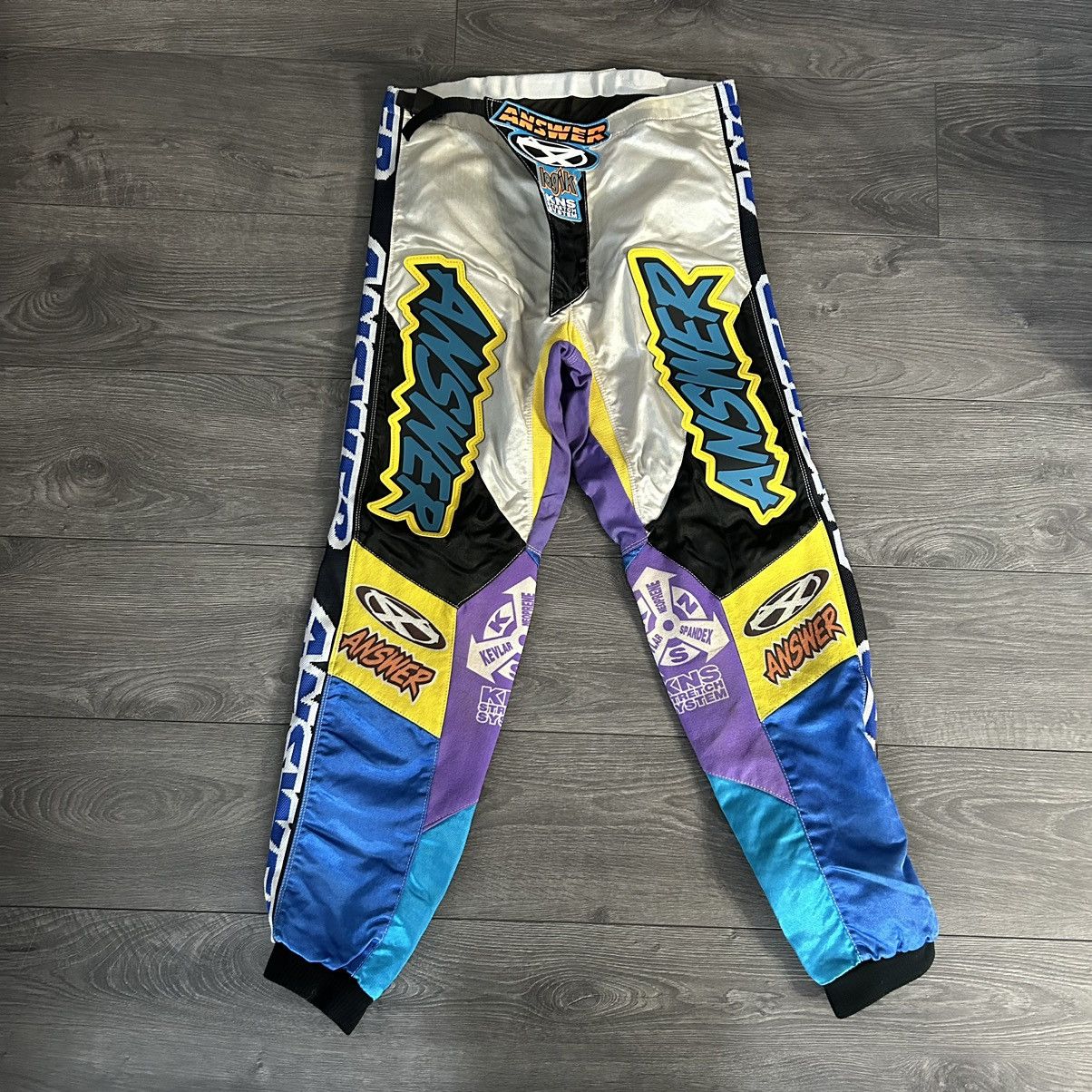 image of Answer Racing Motocross Pants in White, Men's (Size 32)