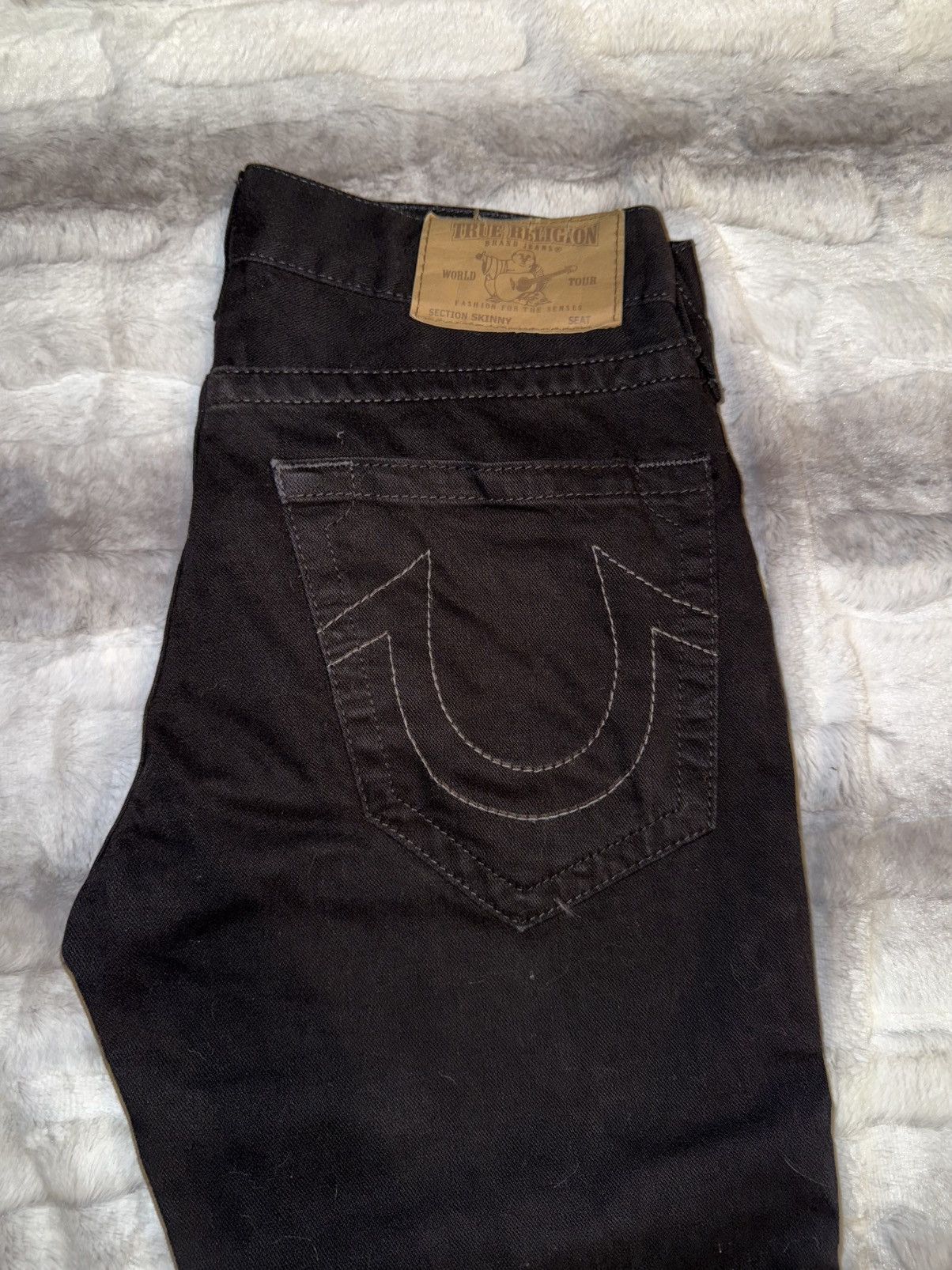 True Religion Black True Religion Slim Jean Size US 30 / EU 46 - 2 Thumbnail