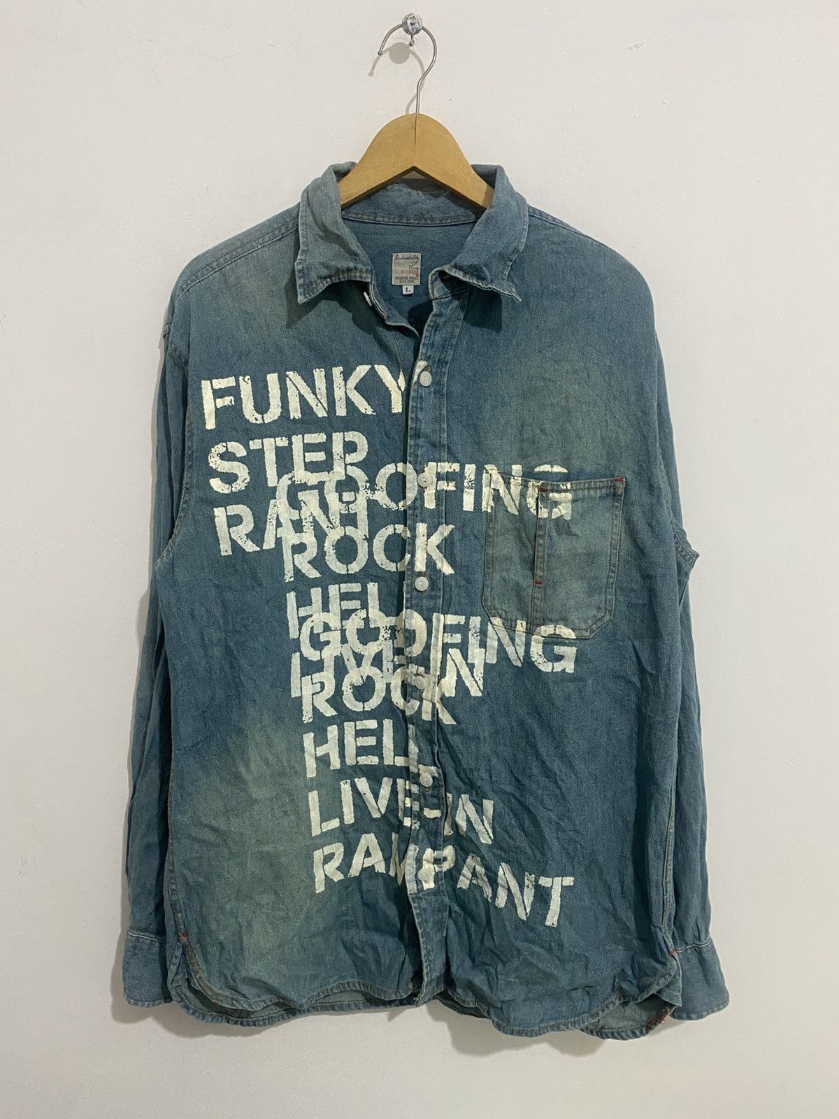 Japanese Brand Japanese poem shirt archived like goa kmrii styled Size US L / EU 52-54 / 3 - 1 Thumbnail