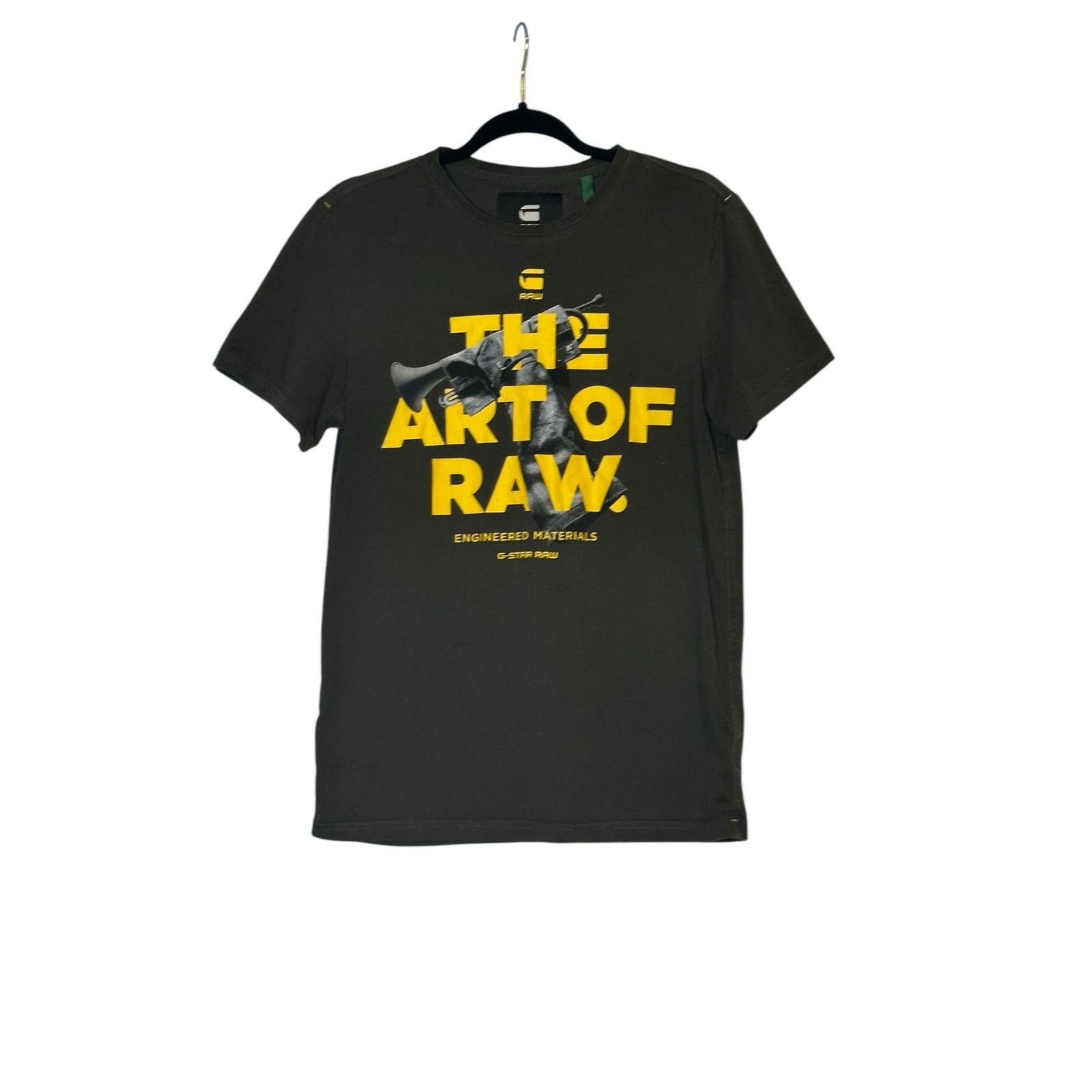G-Star G-Star Raw The Art of Raw charcoal short sleeves tee size S Size US S / EU 44-46 / 1 - 8 Thumbnail