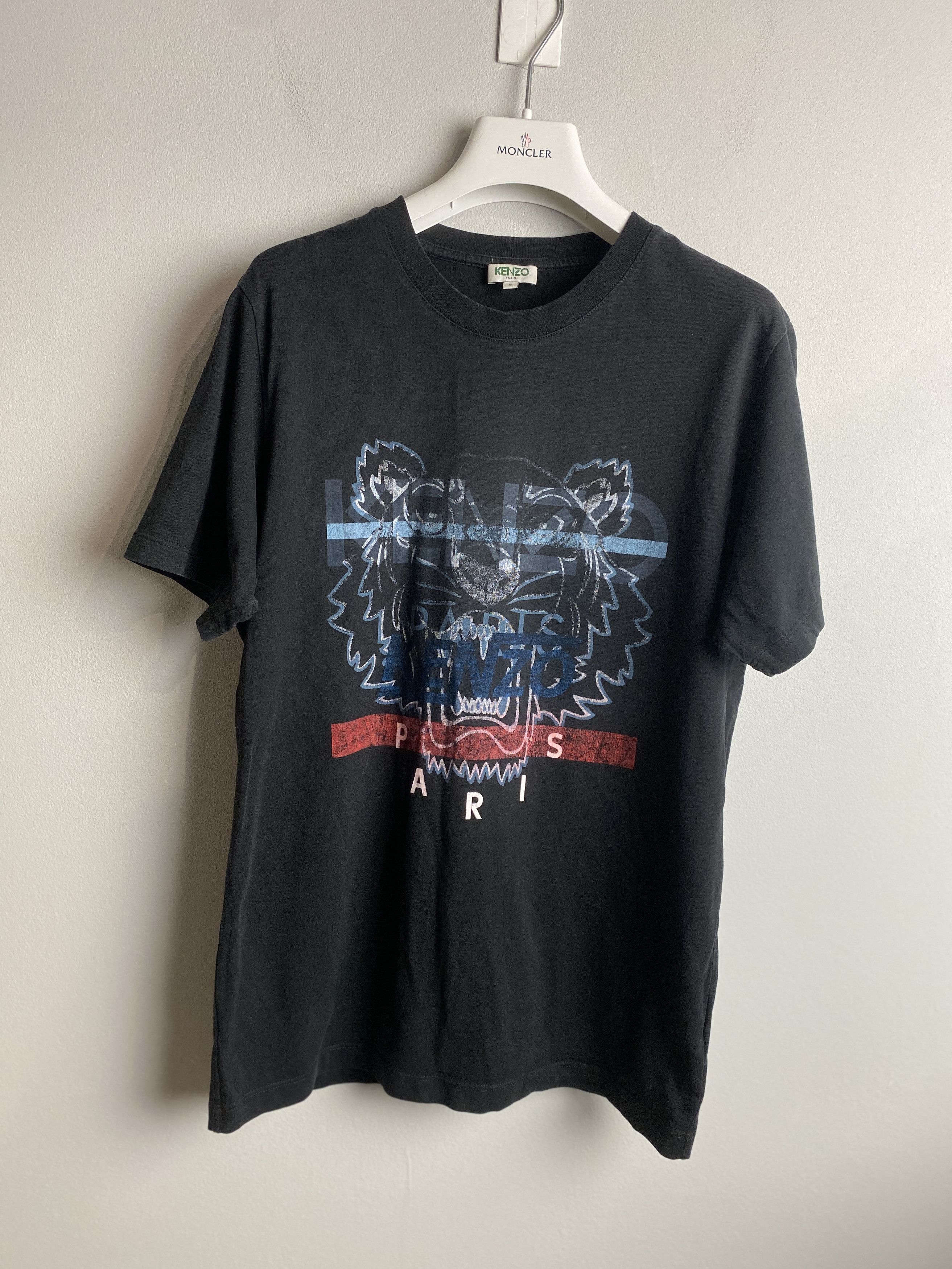 Kenzo Kenzo Paris big logo tiger t-shirt tee printed Size US S / EU 44-46 / 1 - 1 Thumbnail