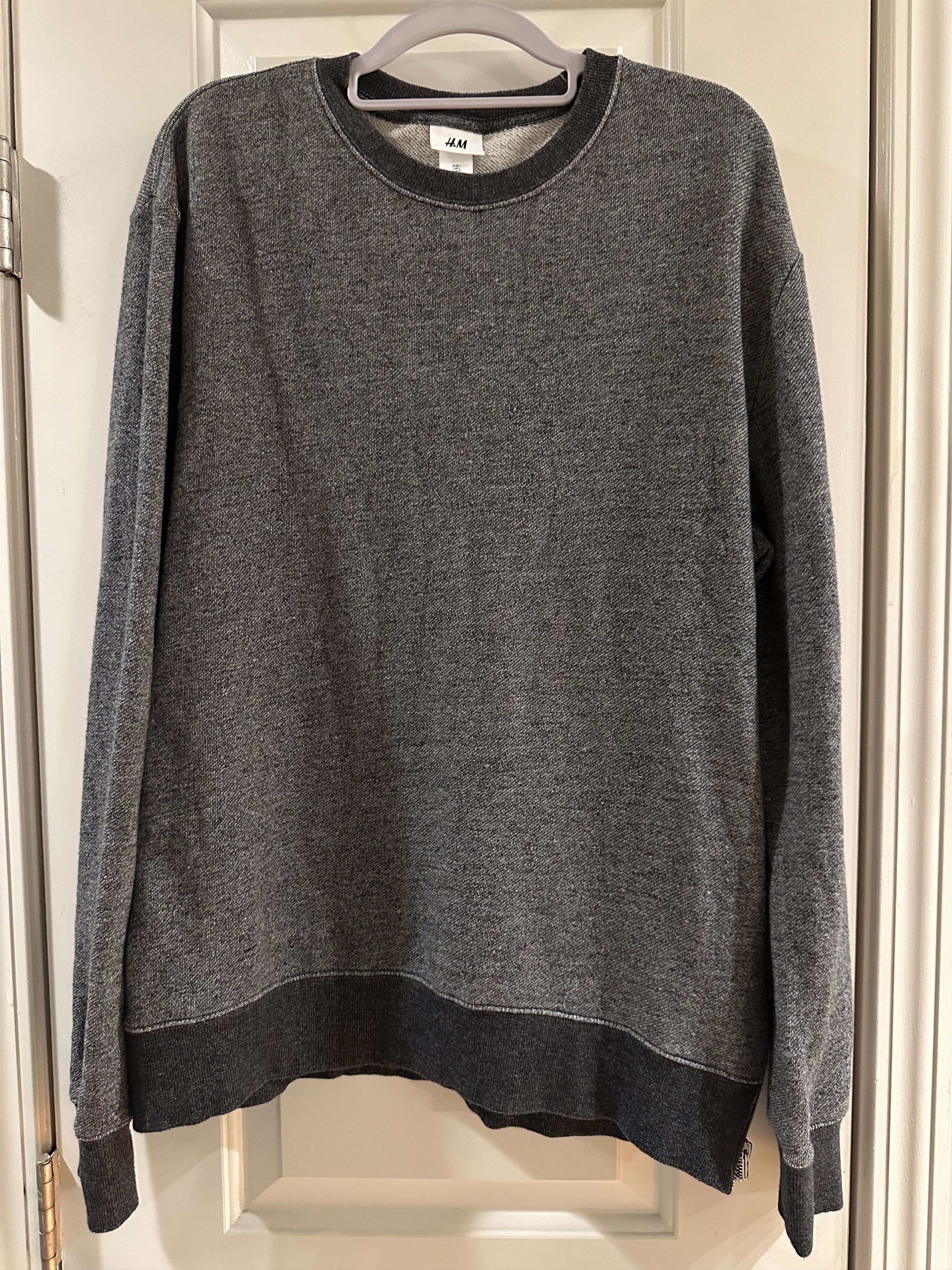 H&M H&M Men's Crew Neck Sweater - Size Large, Long Sleeve Size US L / EU 52-54 / 3 - 2 Thumbnail