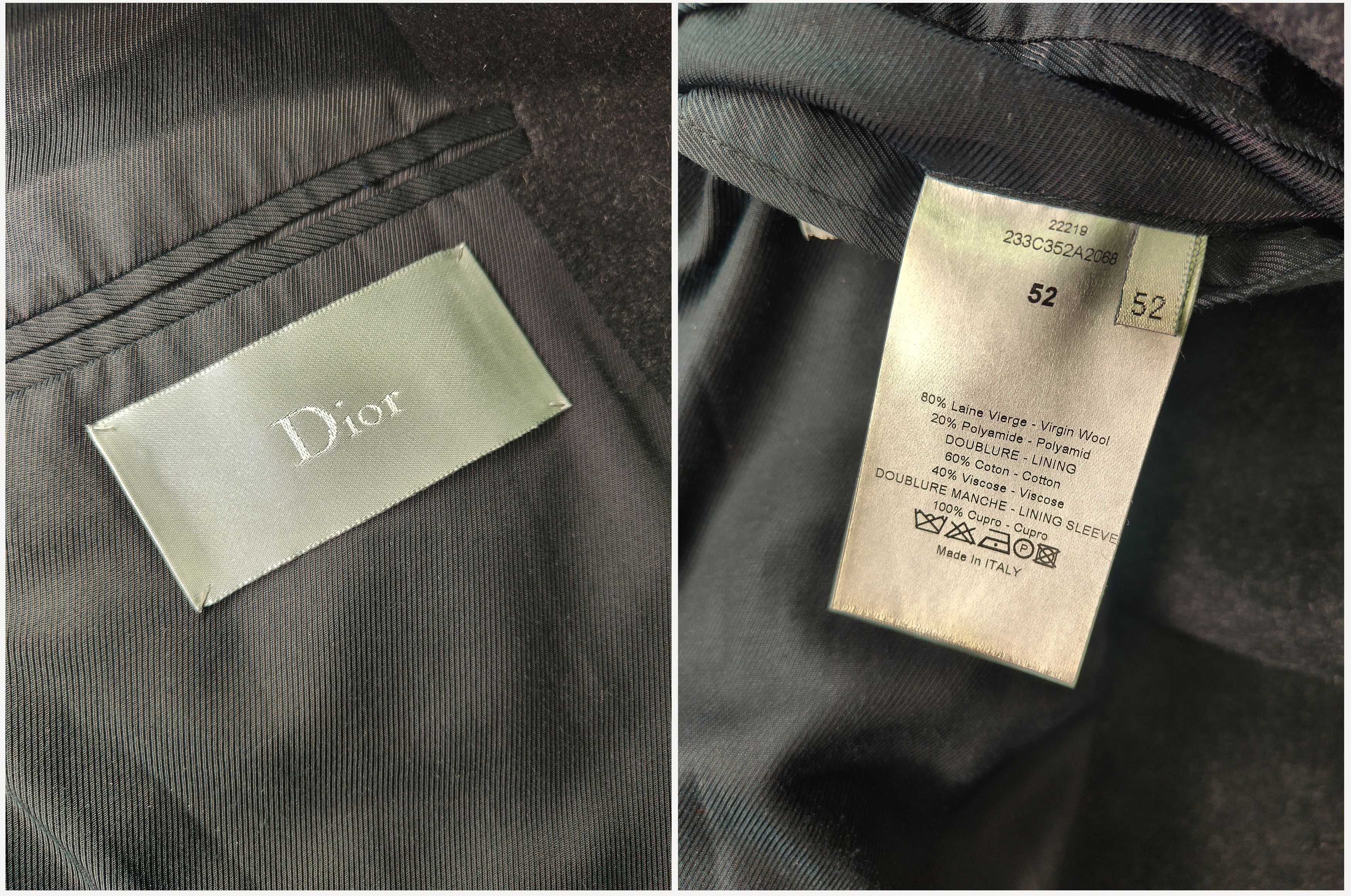 Dior Dior Homme _ Kris Van Assche _ f/w 12 _ Tailored Coat Size US L / EU 52-54 / 3 - 9 Thumbnail
