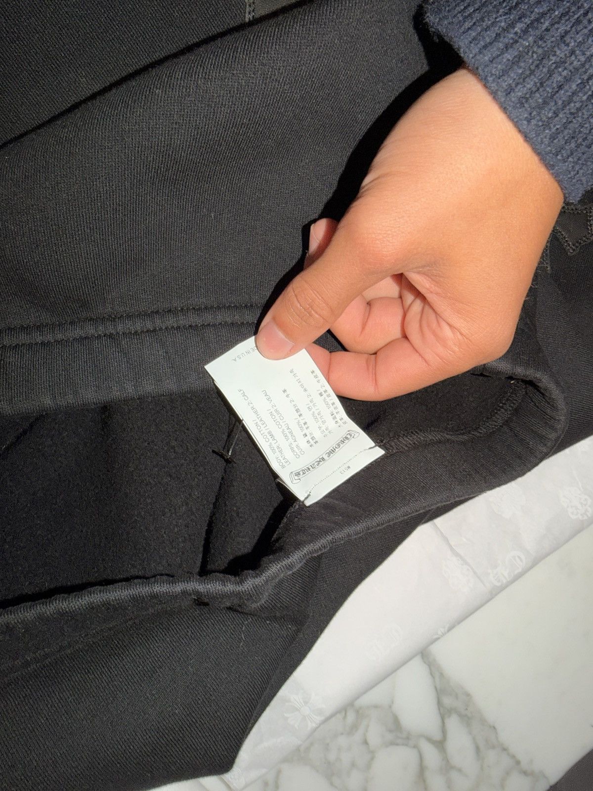 Chrome Hearts Sweat pants paper jam full of patches Size US 38 / EU 54 - 12 Thumbnail