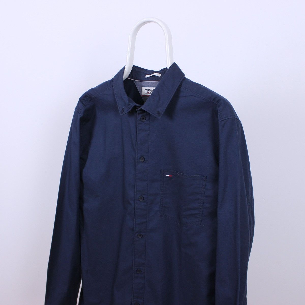 Tommy Hilfiger Vintage Tommy Hilfiger Shirt Short Sleeve Size US L / EU 52-54 / 3 - 1 Thumbnail