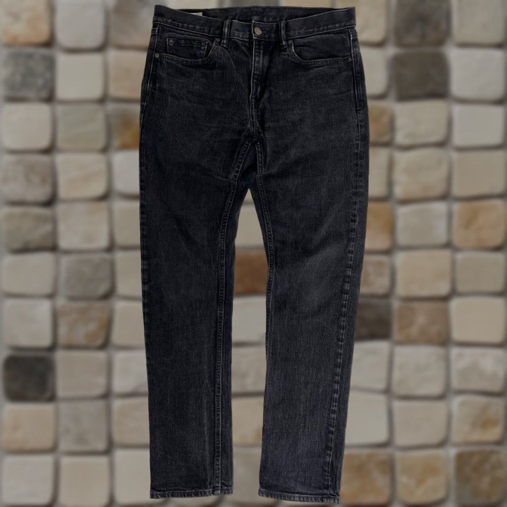 Banana Republic Banana Republic Men's Skinny Jeans Black 34W 34L Jeans Slim Stretch Dark Cotton Blend Denim Shirt? Size US 34 / EU 50 - 1 Thumbnail