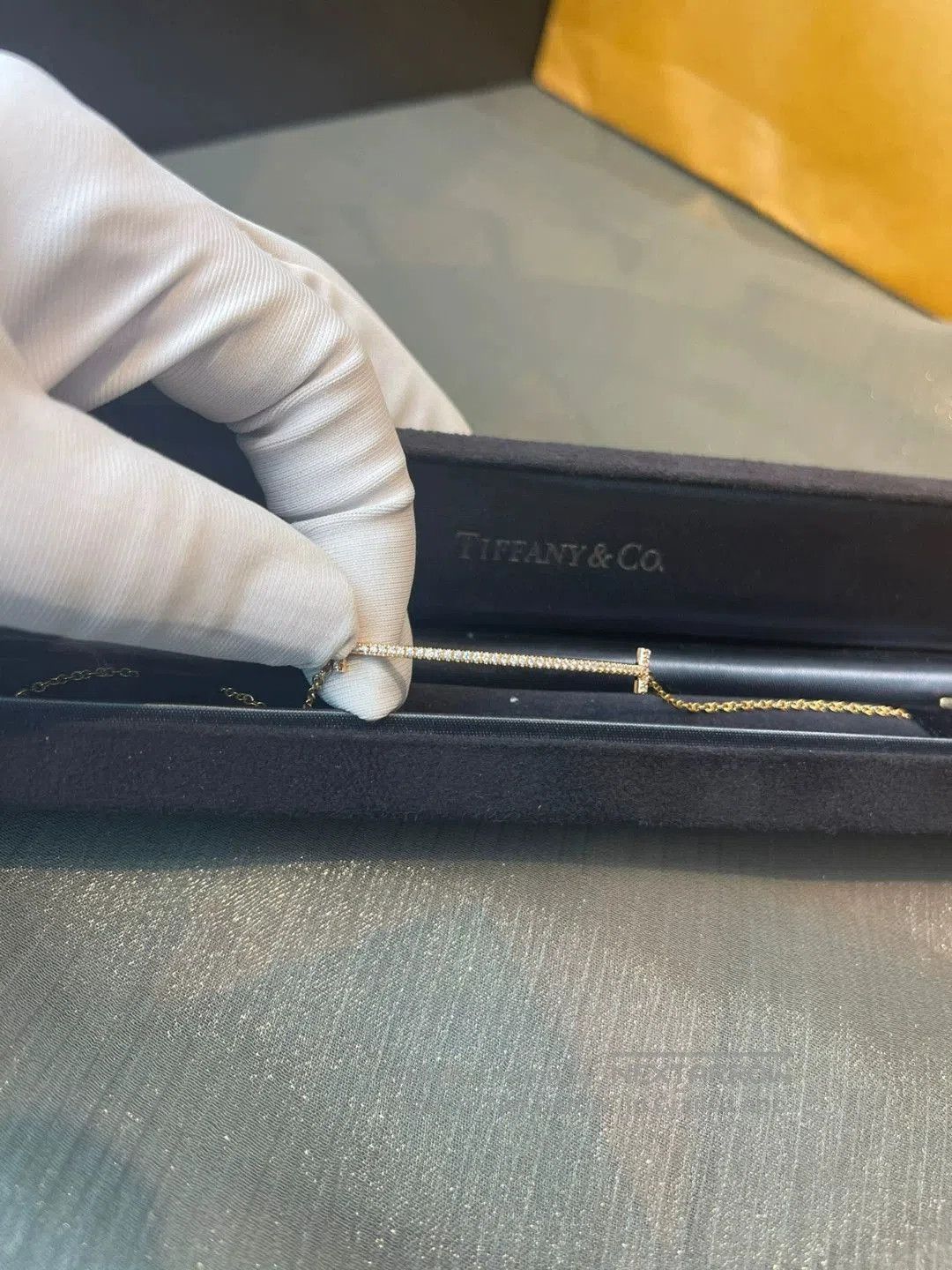 Tiffany & Co. Tiffany Small Smile Full Diamond Bracelet. Size ONE SIZE - 2 Thumbnail