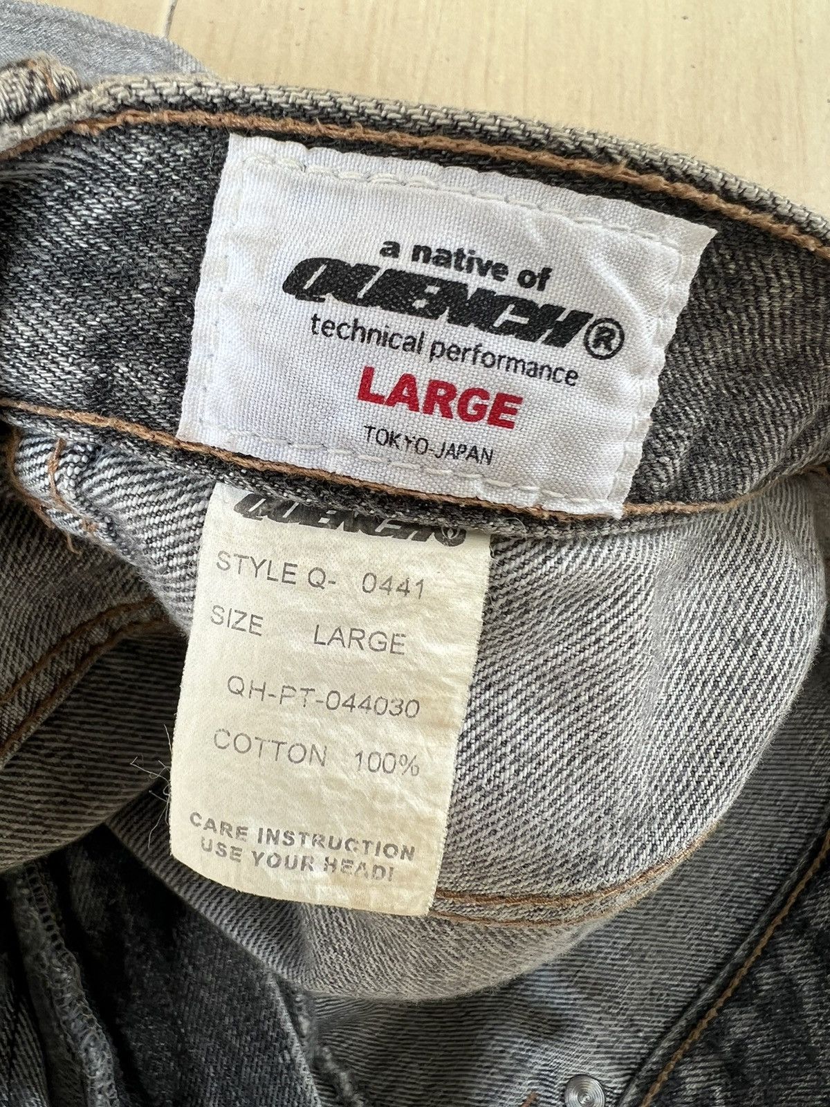 QUENCHLOUD Vintage QUENCH TOKYO Dirty Mud Denim Selvedge Jeans Size US 32 / EU 48 - 23 Thumbnail