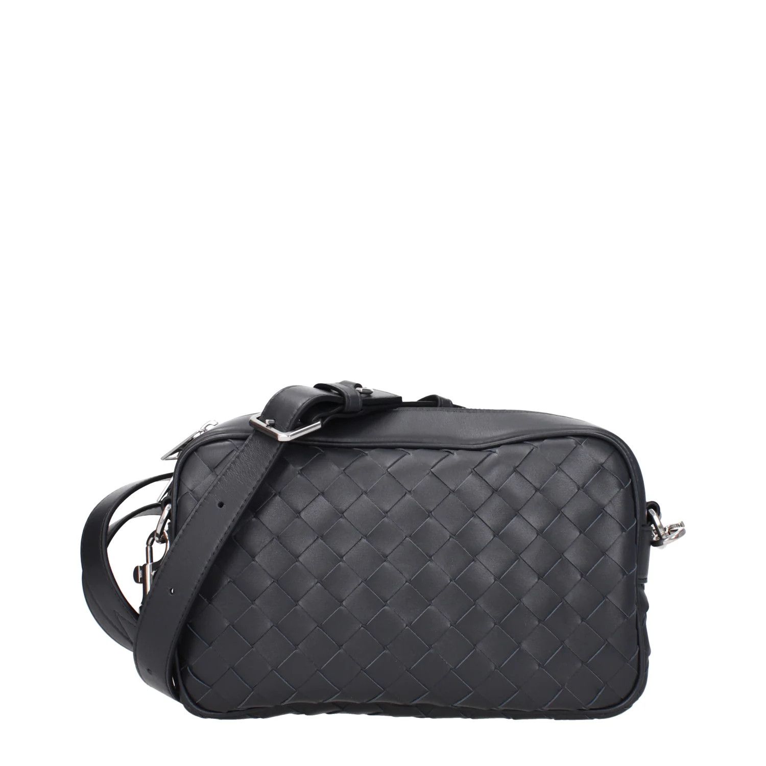 Bottega Veneta ob1o1e0325 Size: OS / Leather Crossbody Bag in Slate Grey Size ONE SIZE - 1 Thumbnail