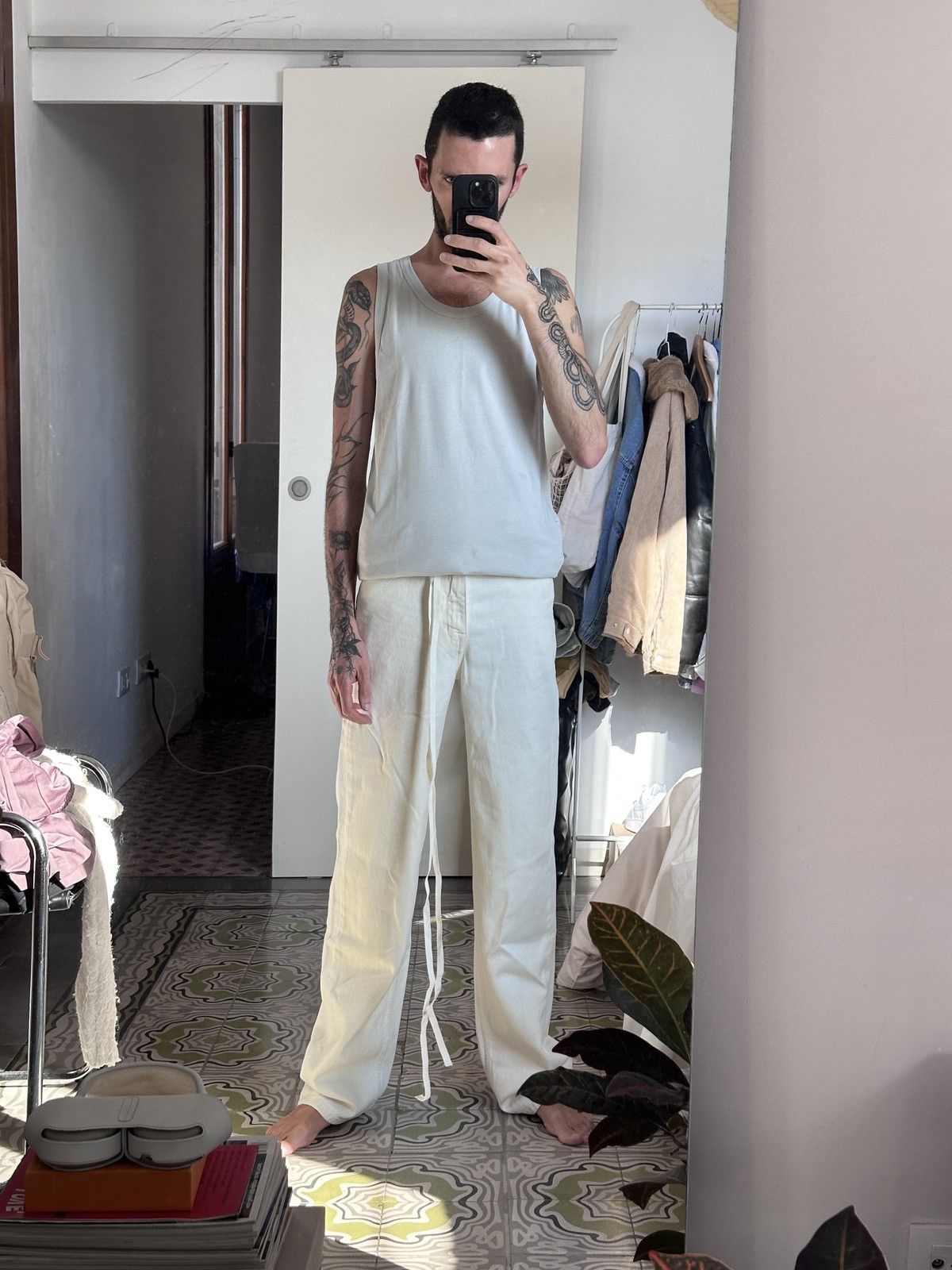 Ann Demeulemeester Ann Demeulemeester Claire High Waist Pants Size 27" / US 4 / IT 40 - 2 Thumbnail