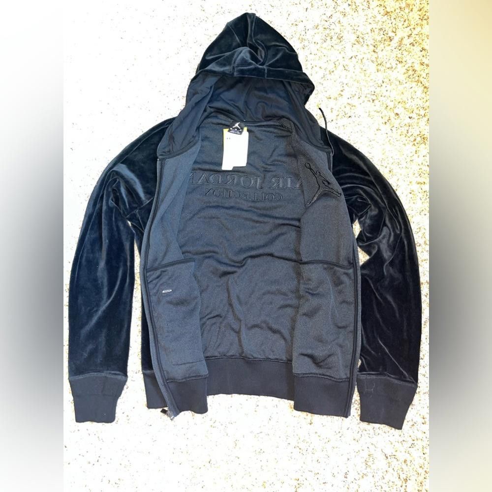 Designer Jordan Ovo Velour Hoodie Black Size US M / EU 48-50 / 2 - 4 Thumbnail
